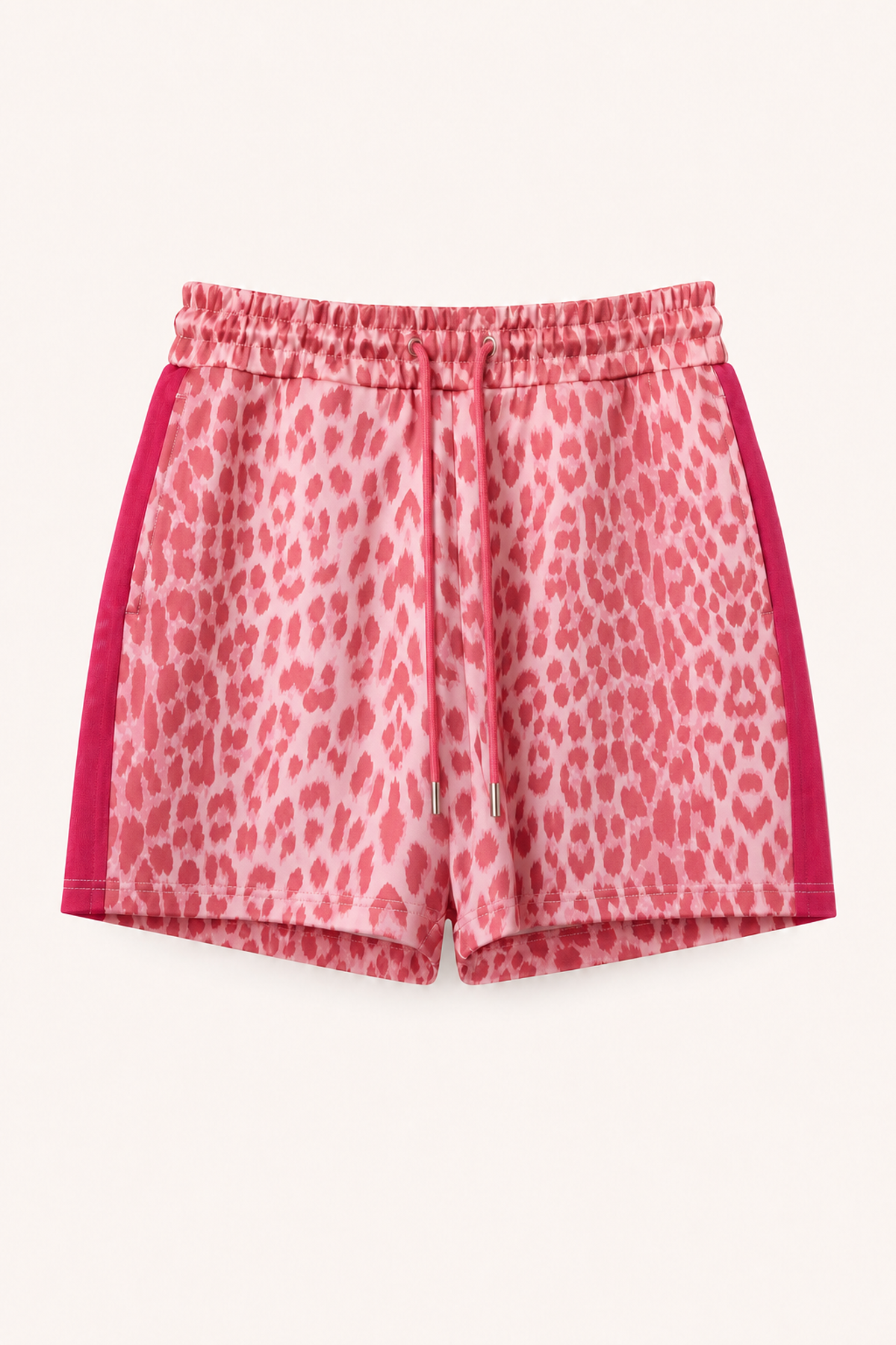 oh-april-kael-track-shorts-leo-raspberry-regular image 2