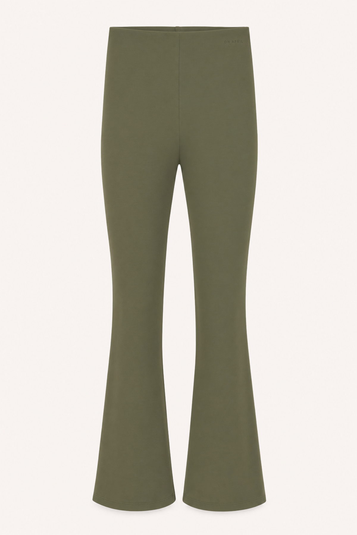 oh-april-tia-bootcut-leggings-olive-slim-fit image 2