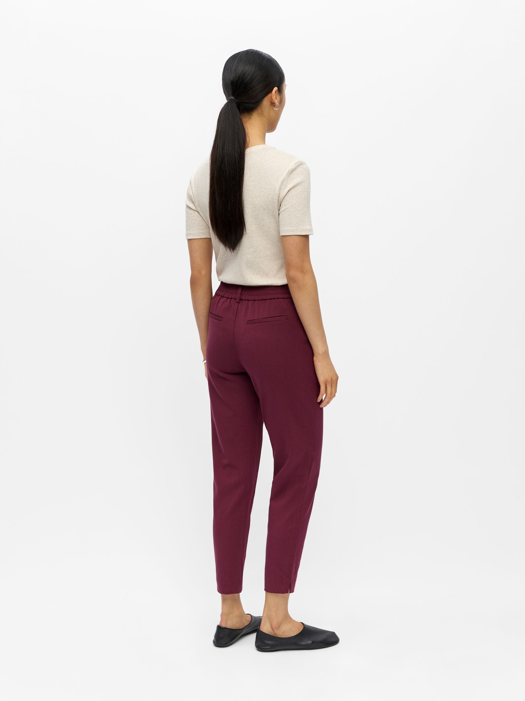 object-objlisa-stoffhose-damen-slim-fit-cropped-6 image 3