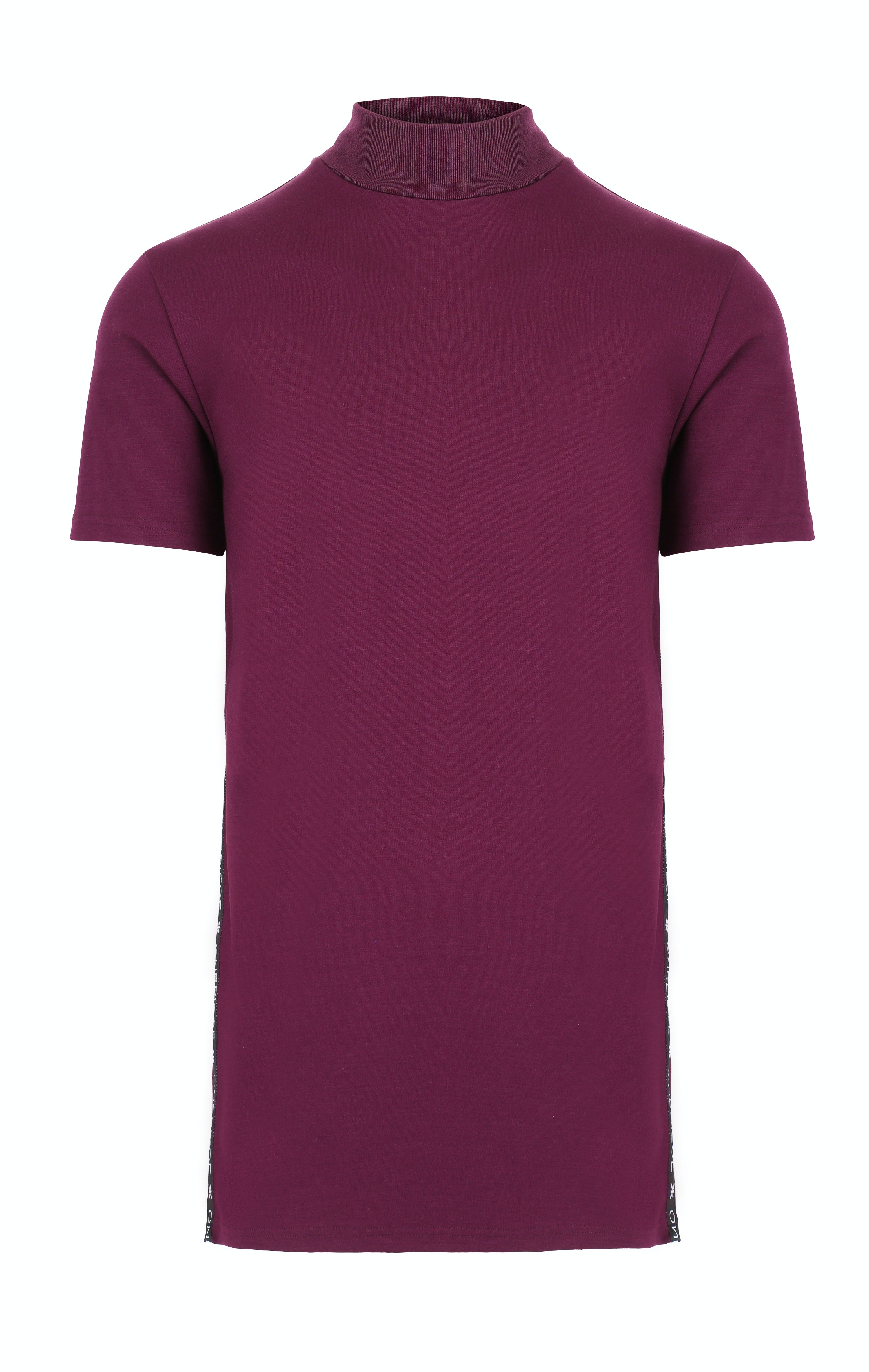 onepiece-sprinter-tee-t-shirt-damen-bordeaux-stretch image 1