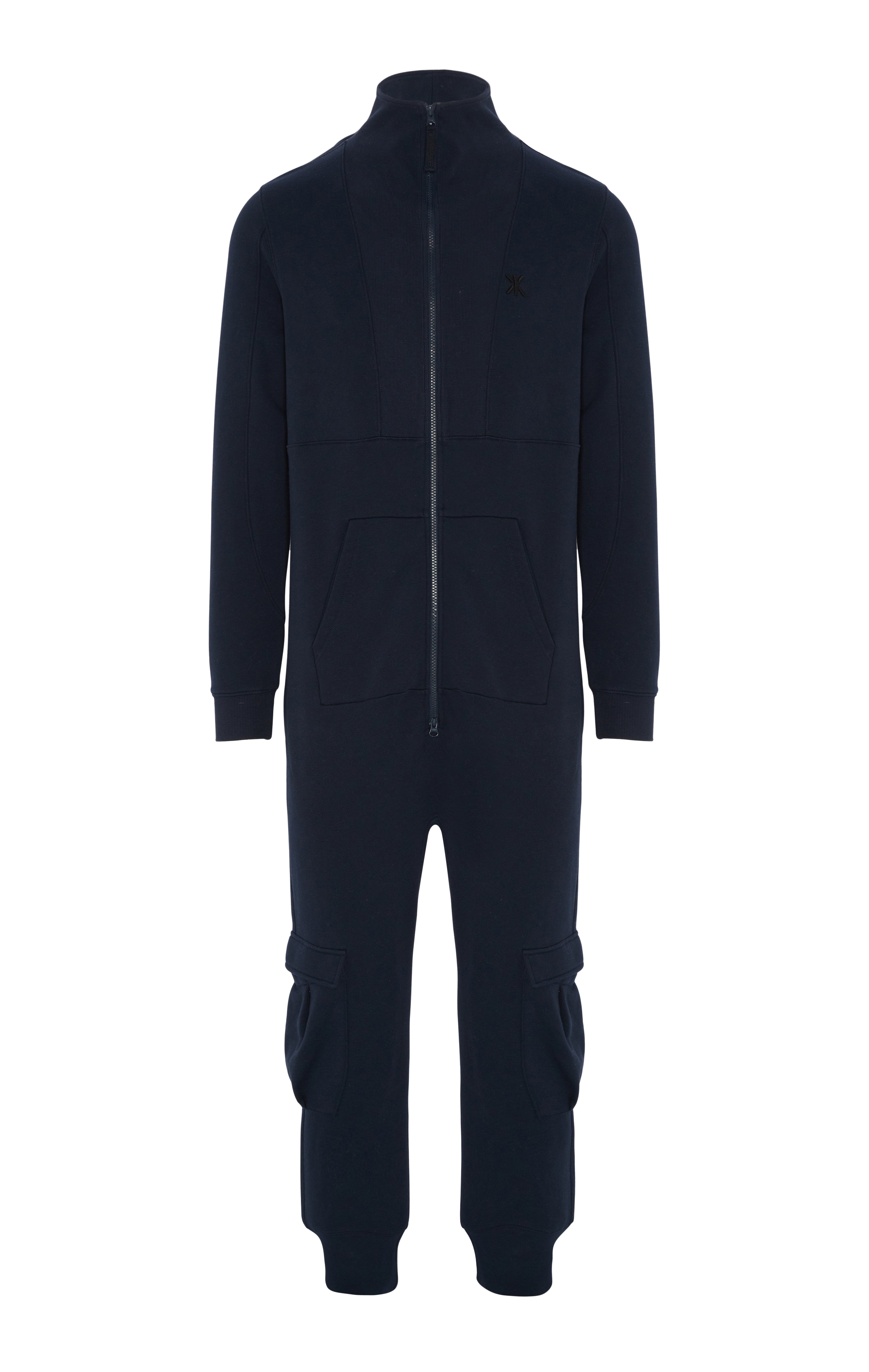 onepiece-original-tall-neck-jumpsuit-navy-blau image 1