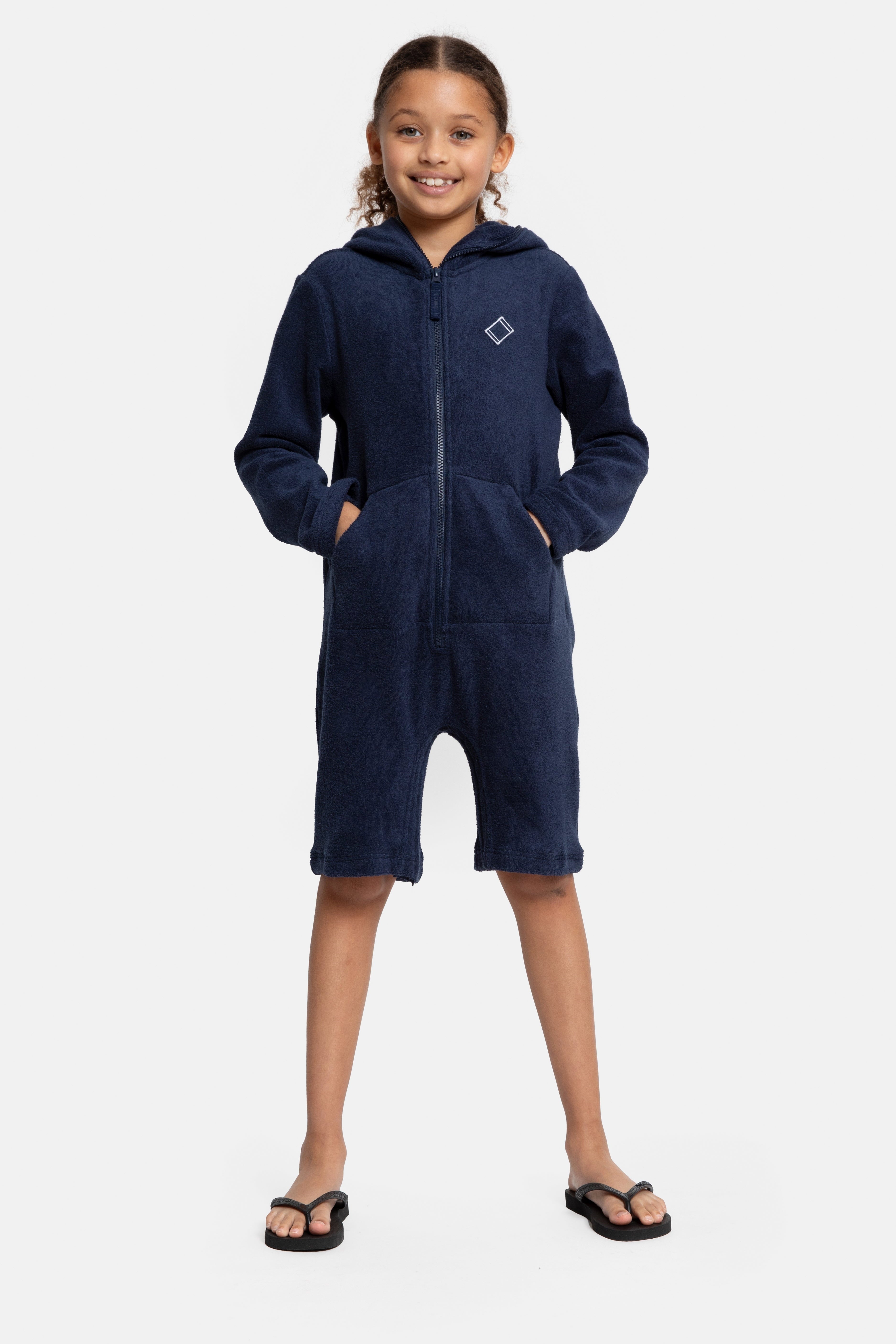 onepiece-towel-club-short-kids-jumpsuit-navy-frottee image 3