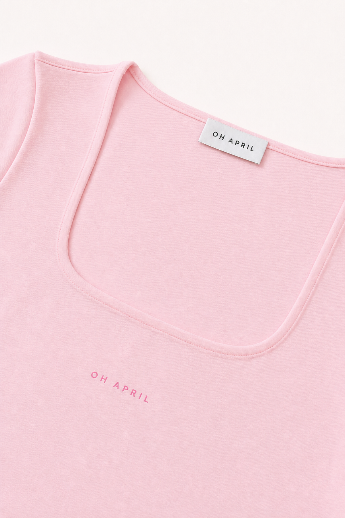 oh-april-kalina-slim-fit-t-shirt-baby-rose-lyocell image 5