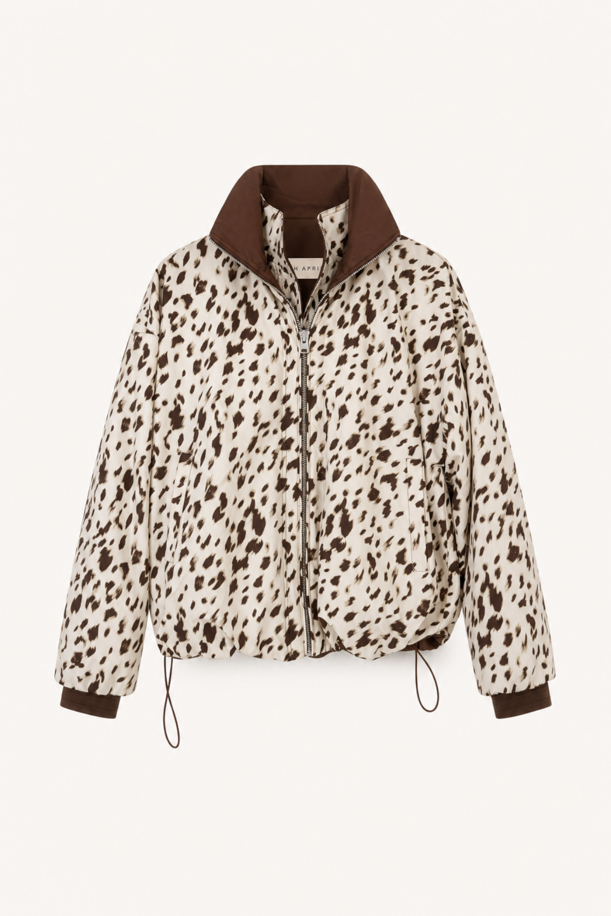 oh-april-amine-reversible-jacket-dark-brown-cow image 5