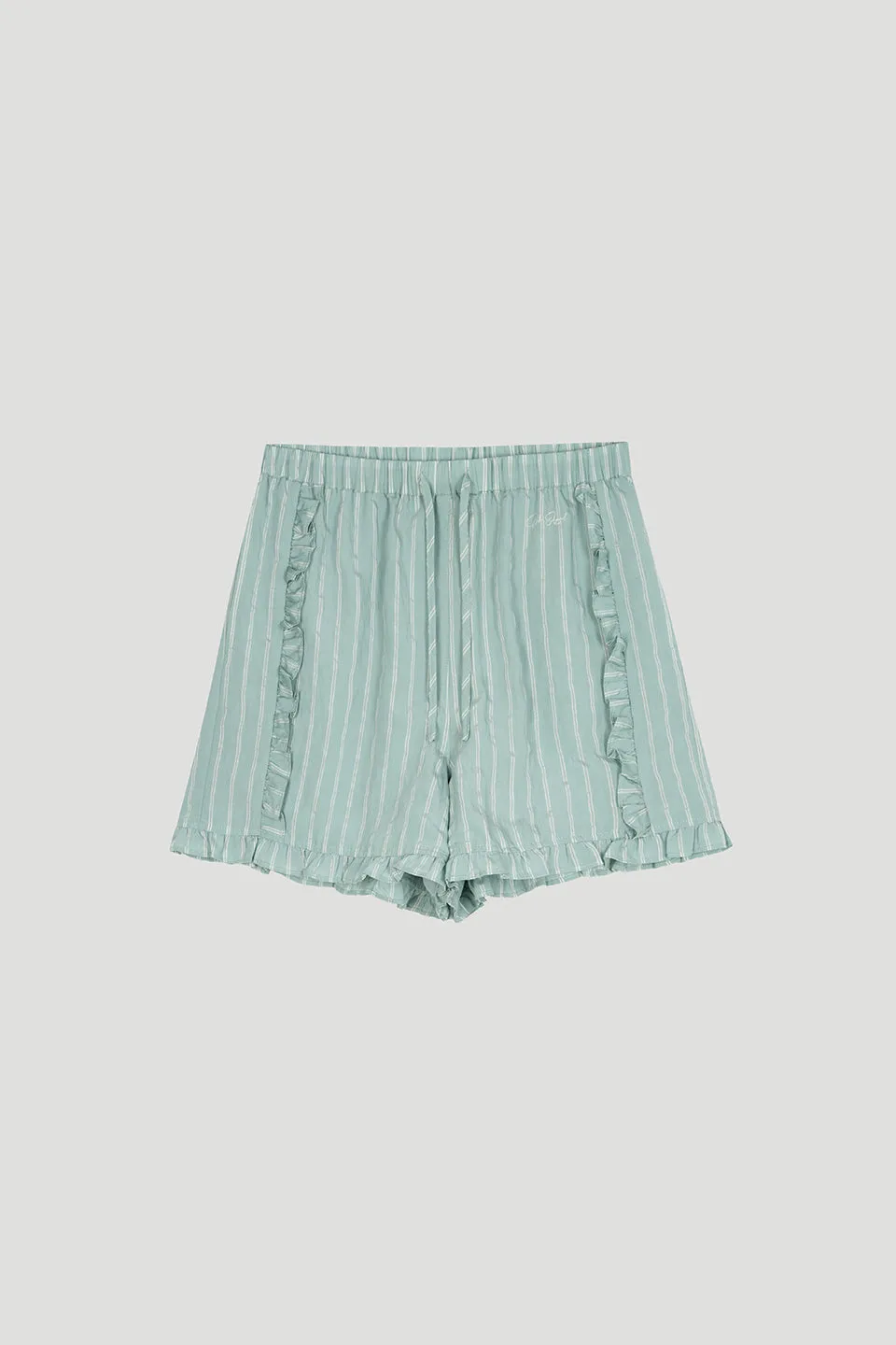oh-april-vale-volant-shorts-sage-r-schen-relaxed-fit image 1