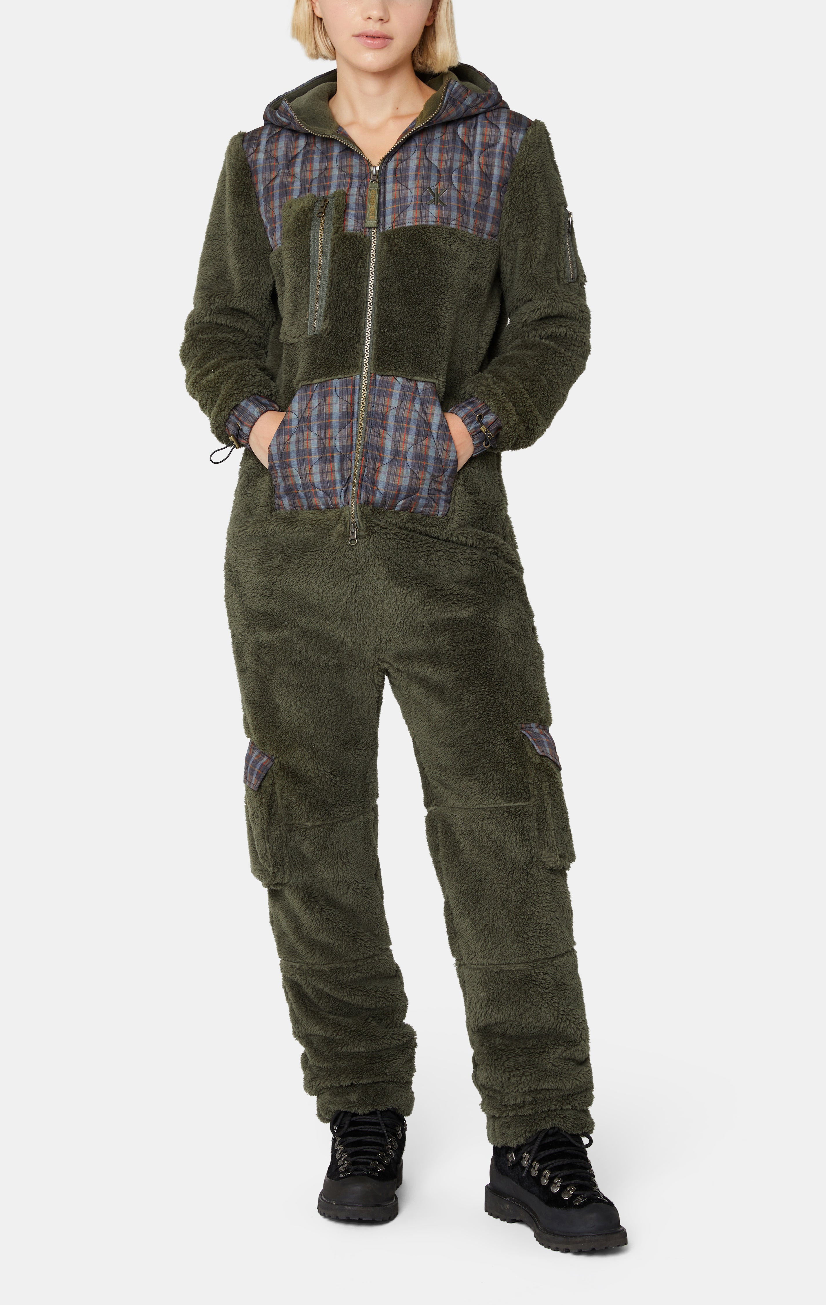 onepiece-puppy-cargo-jumpsuit-gr-n-fleece-outdoor image 3