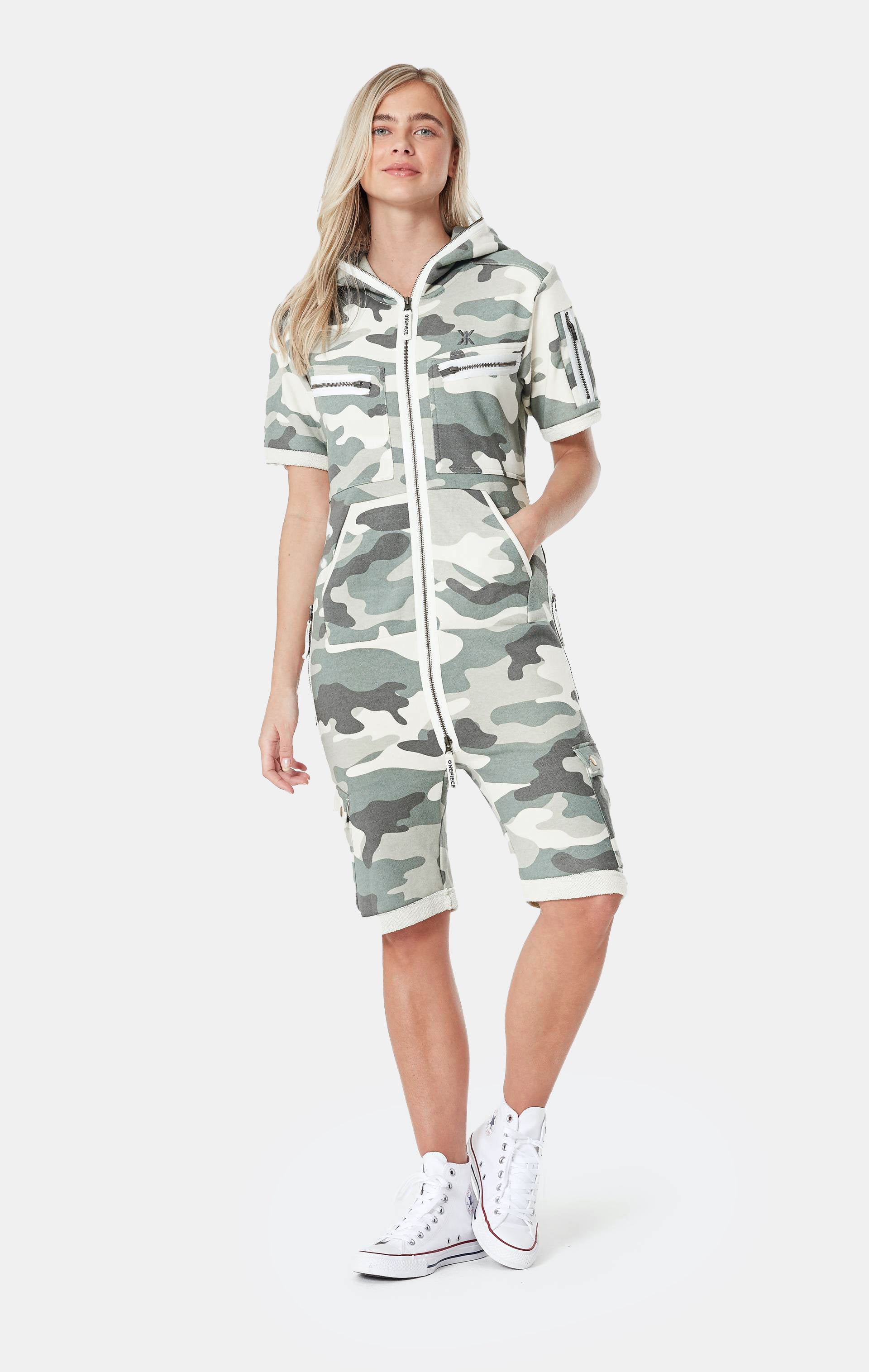 onepiece-cargo-short-jumpsuit-camo-army-camo image 1