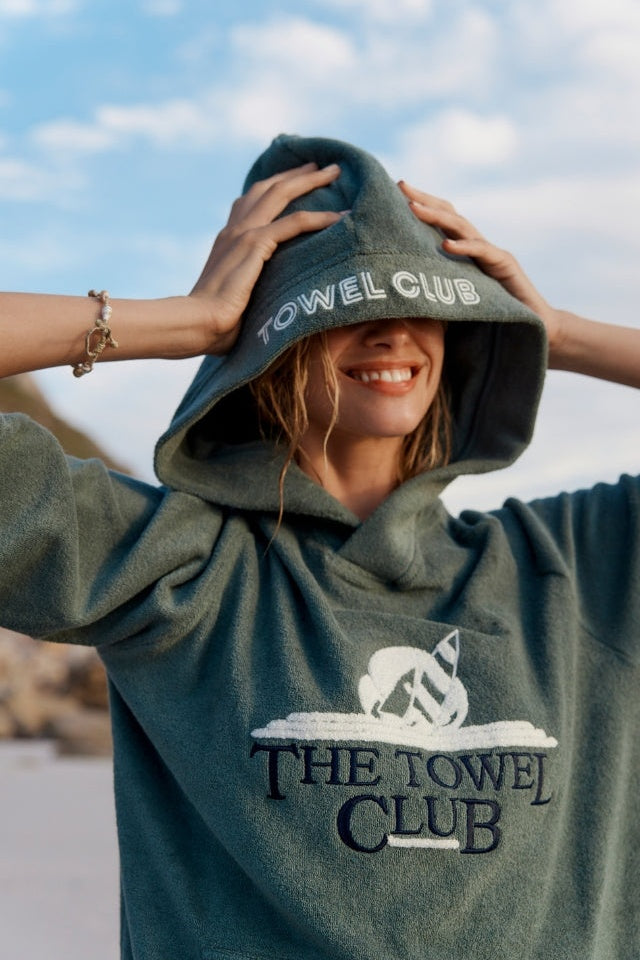 onepiece-towel-club-poncho-short-jumpsuit-dusty-green image 6