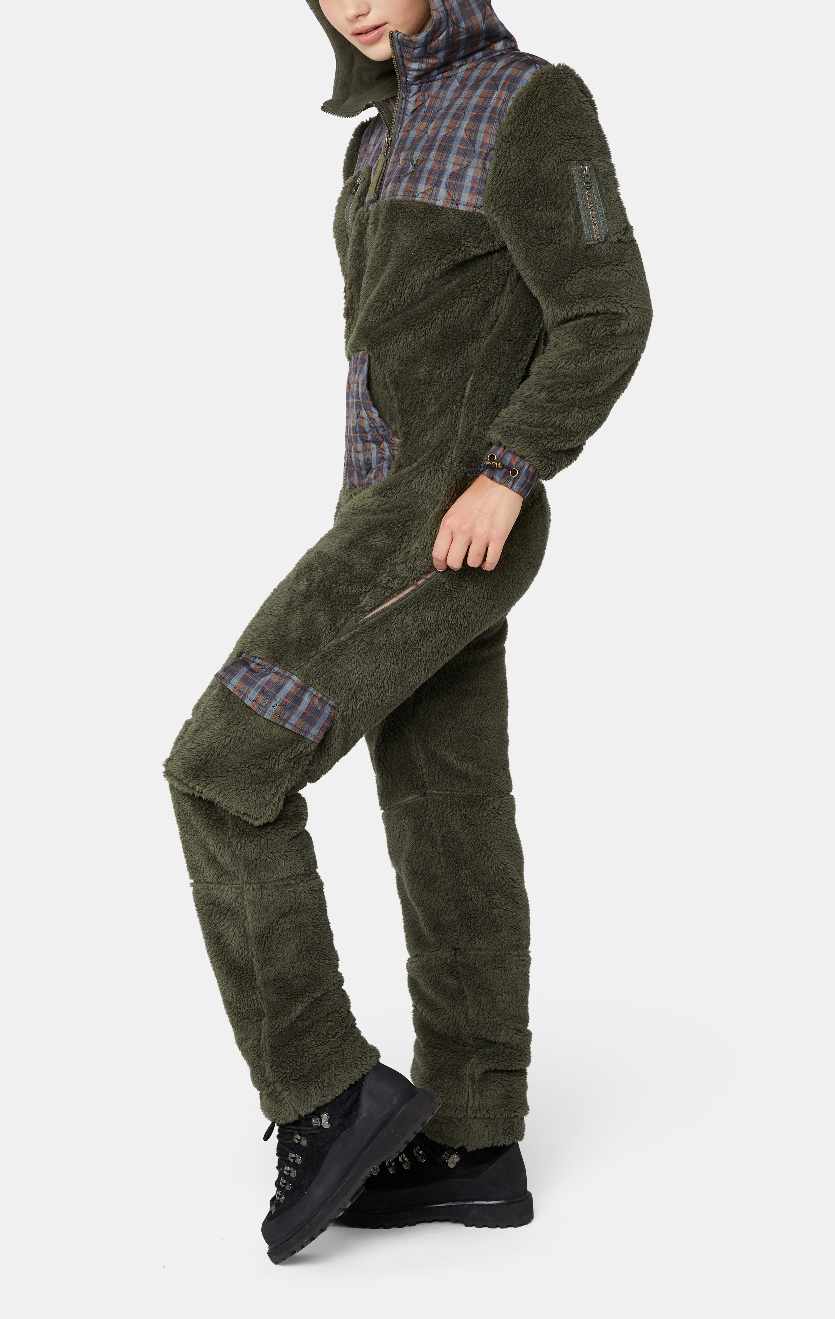 onepiece-puppy-cargo-jumpsuit-gr-n-fleece-outdoor image 5