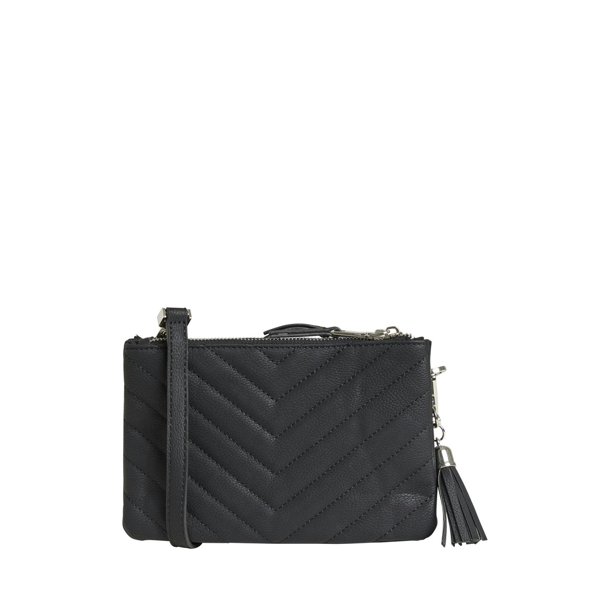 object-quiltet-umh-ngetasche-crossbody-gesteppt-schwarz image 1