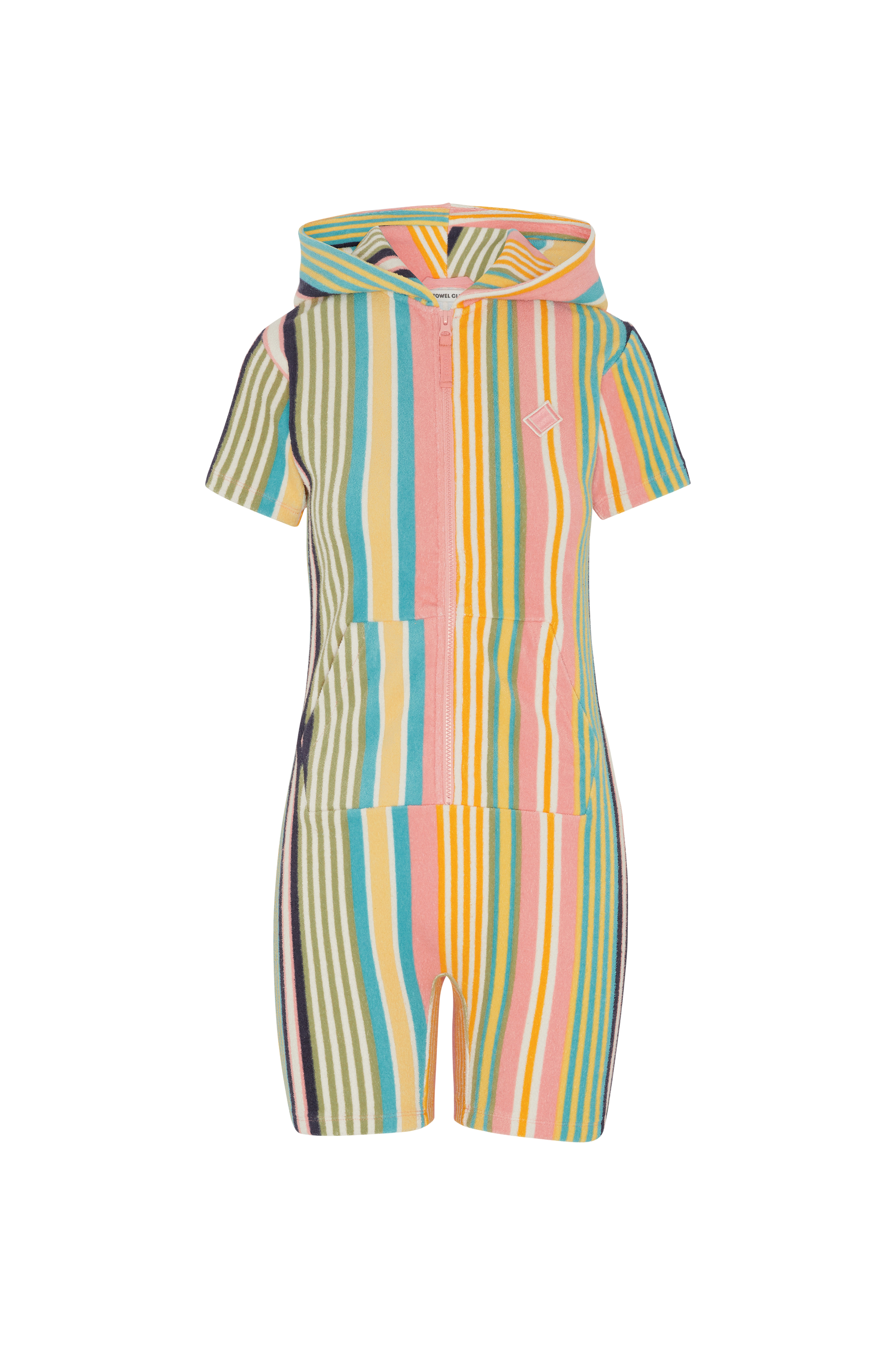 onepiece-towel-club-short-jumpsuit-stripe-frottee image 1