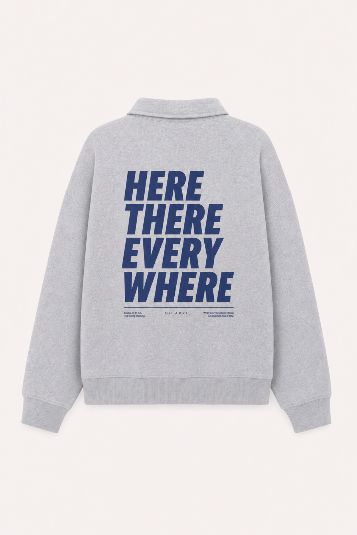 oh-april-everywhere-sweat-polo-grey-melange-baumwolle image 2