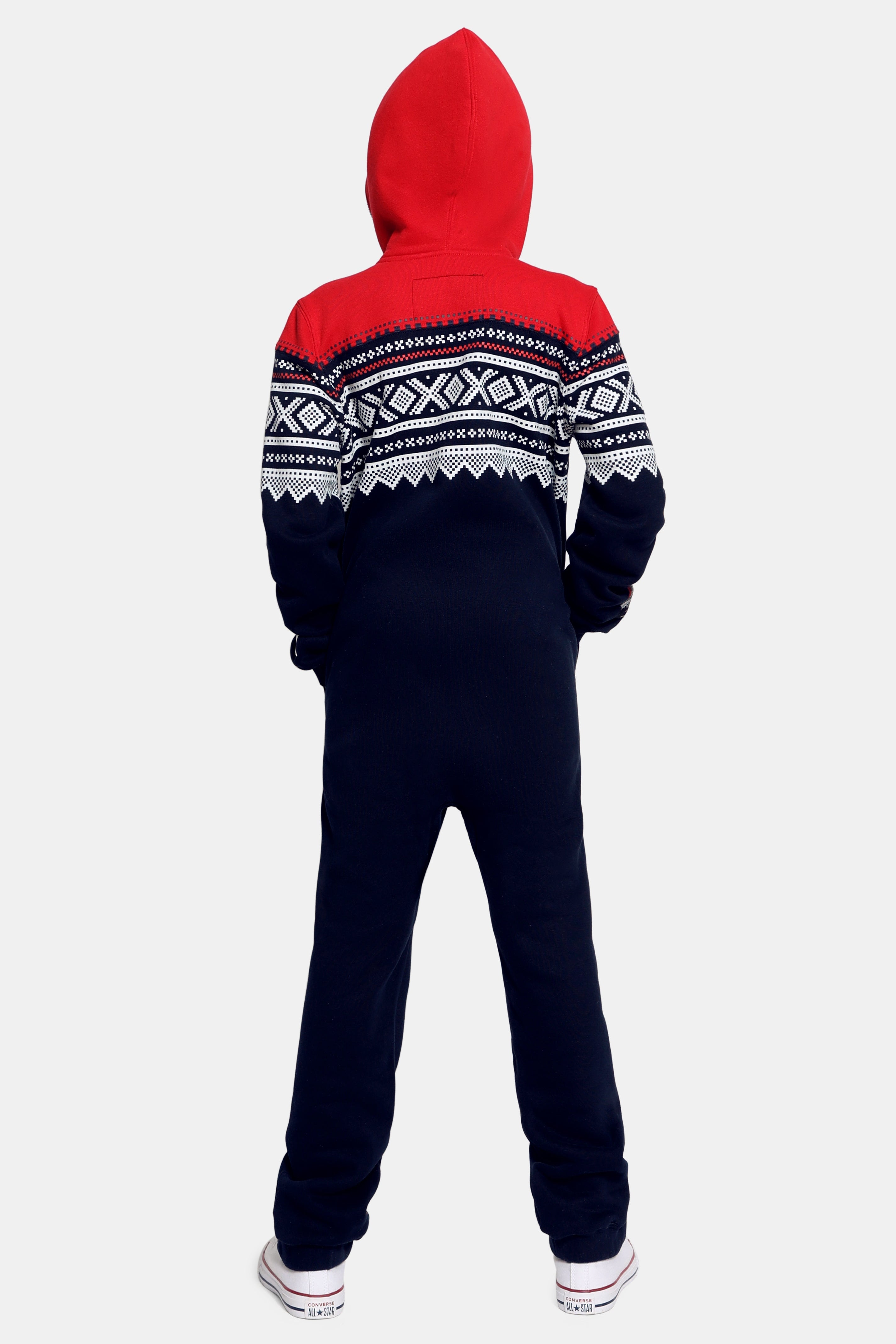 onepiece-marius-kids-jumpsuit-kinder-overall-navy-muster image 4