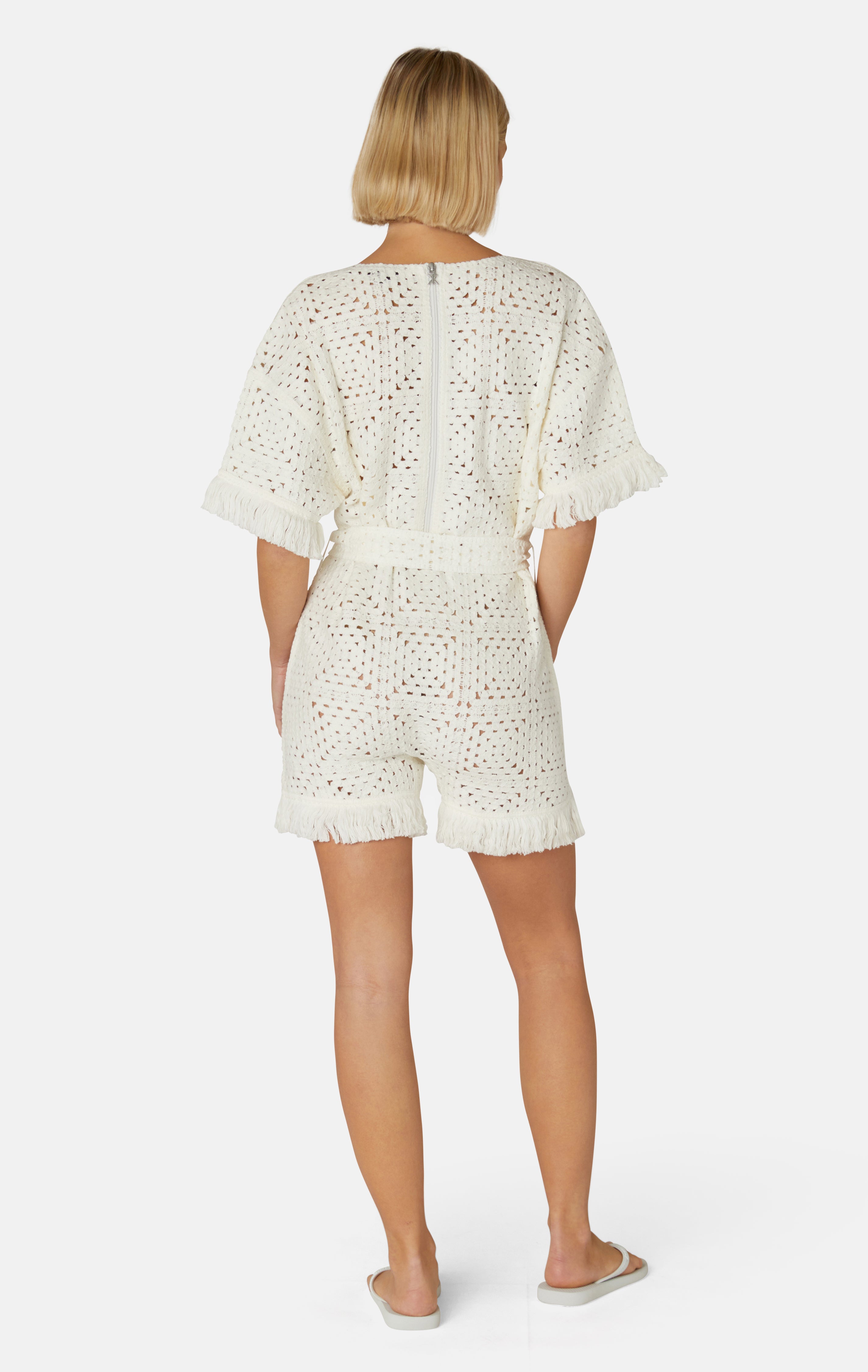 onepiece-crochet-fitted-short-jumpsuit-white-h-kel image 3