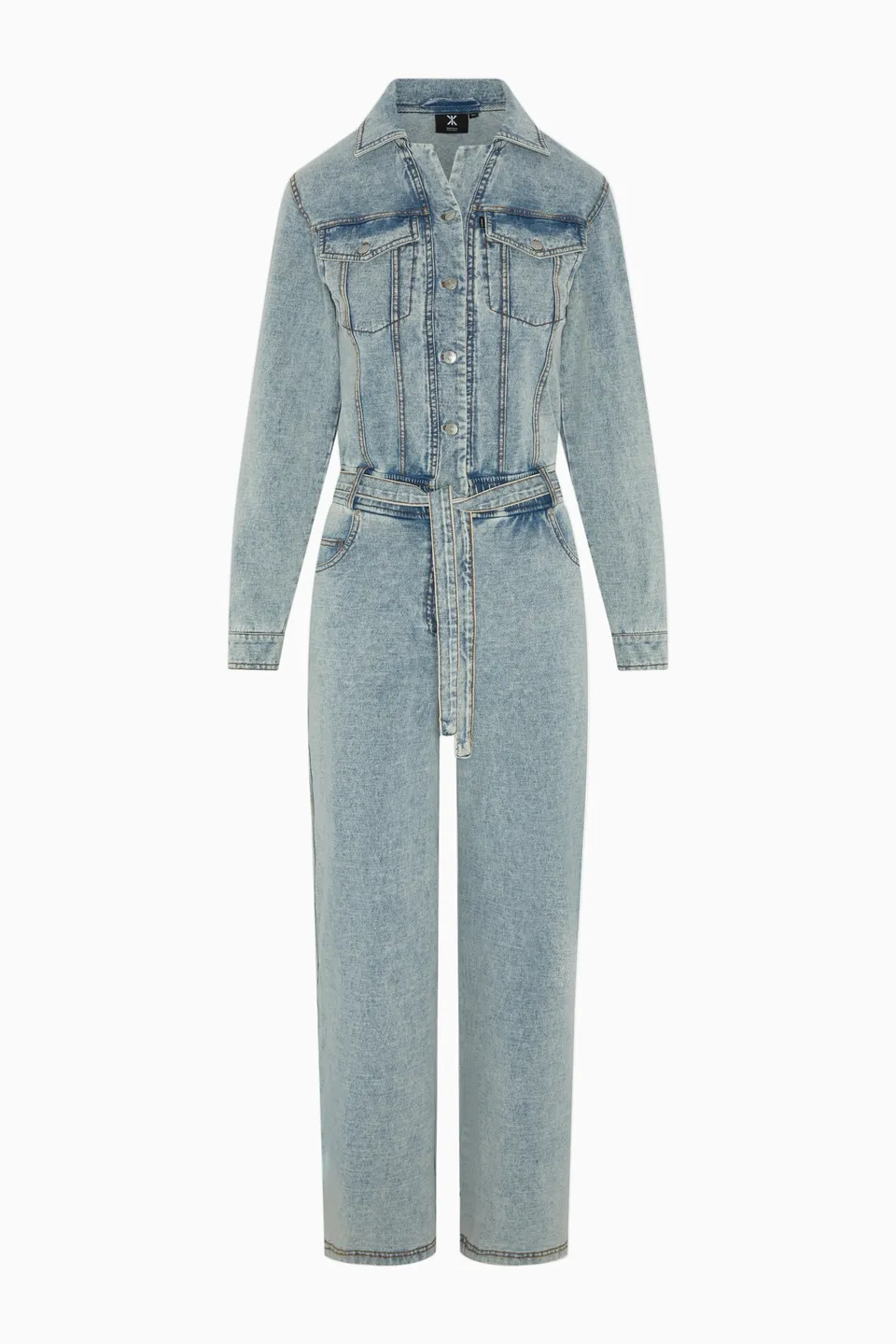 onepiece-denim-comfort-fitted-jumpsuit-hellblau image 1