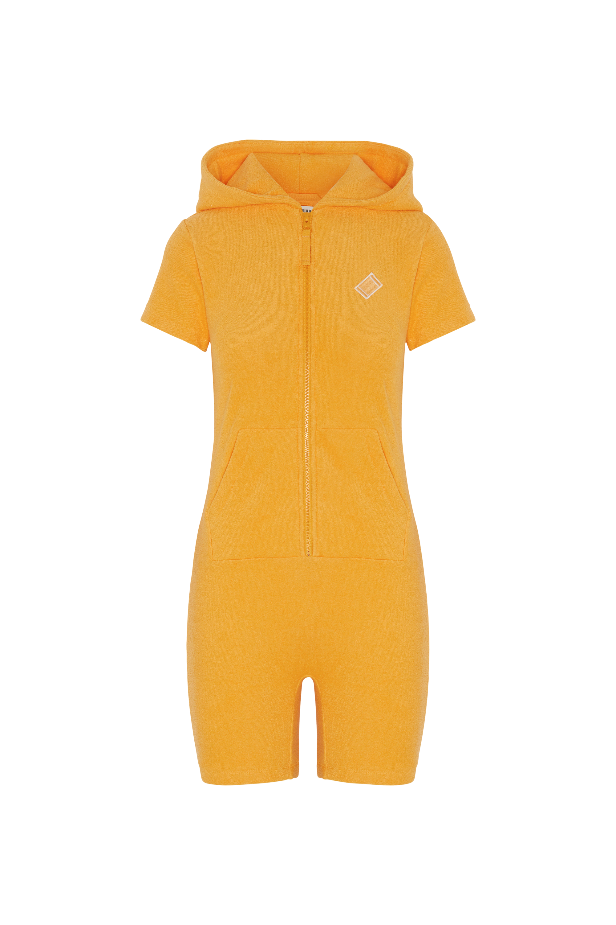 onepiece-towel-club-short-fitted-jumpsuit-orange image 1