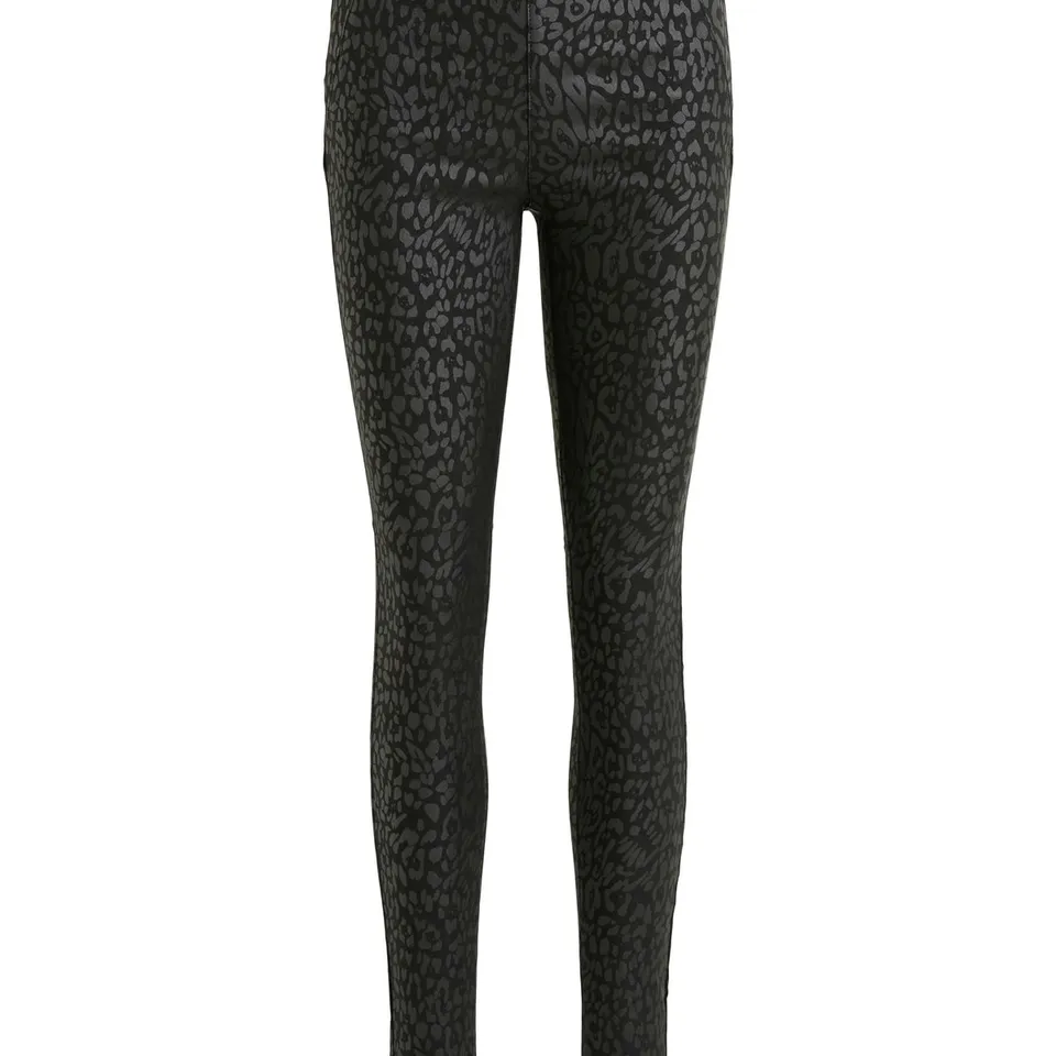 object-objbelle-legging-coated-glitzer-mid-waist image 1