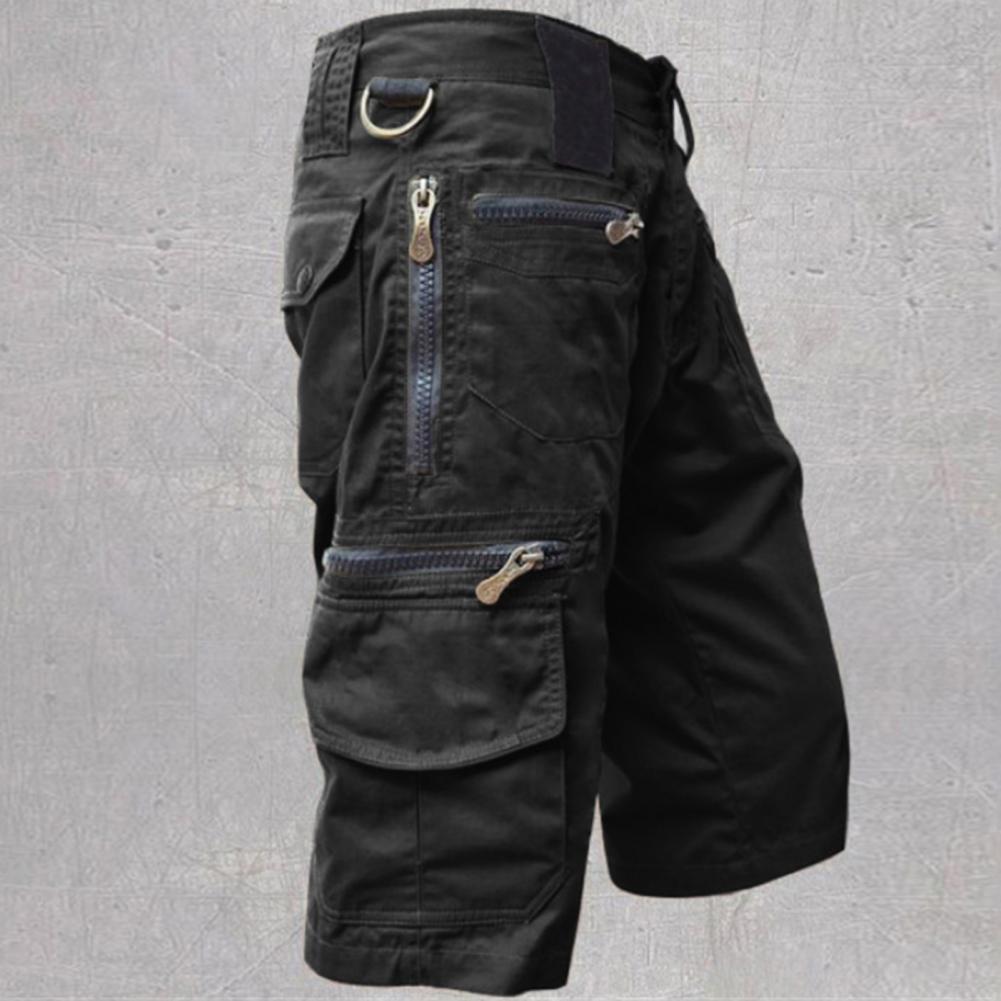 arys-brooklyn-comfy-cargo-shorts-herren-schwarz-baumwolle image 8
