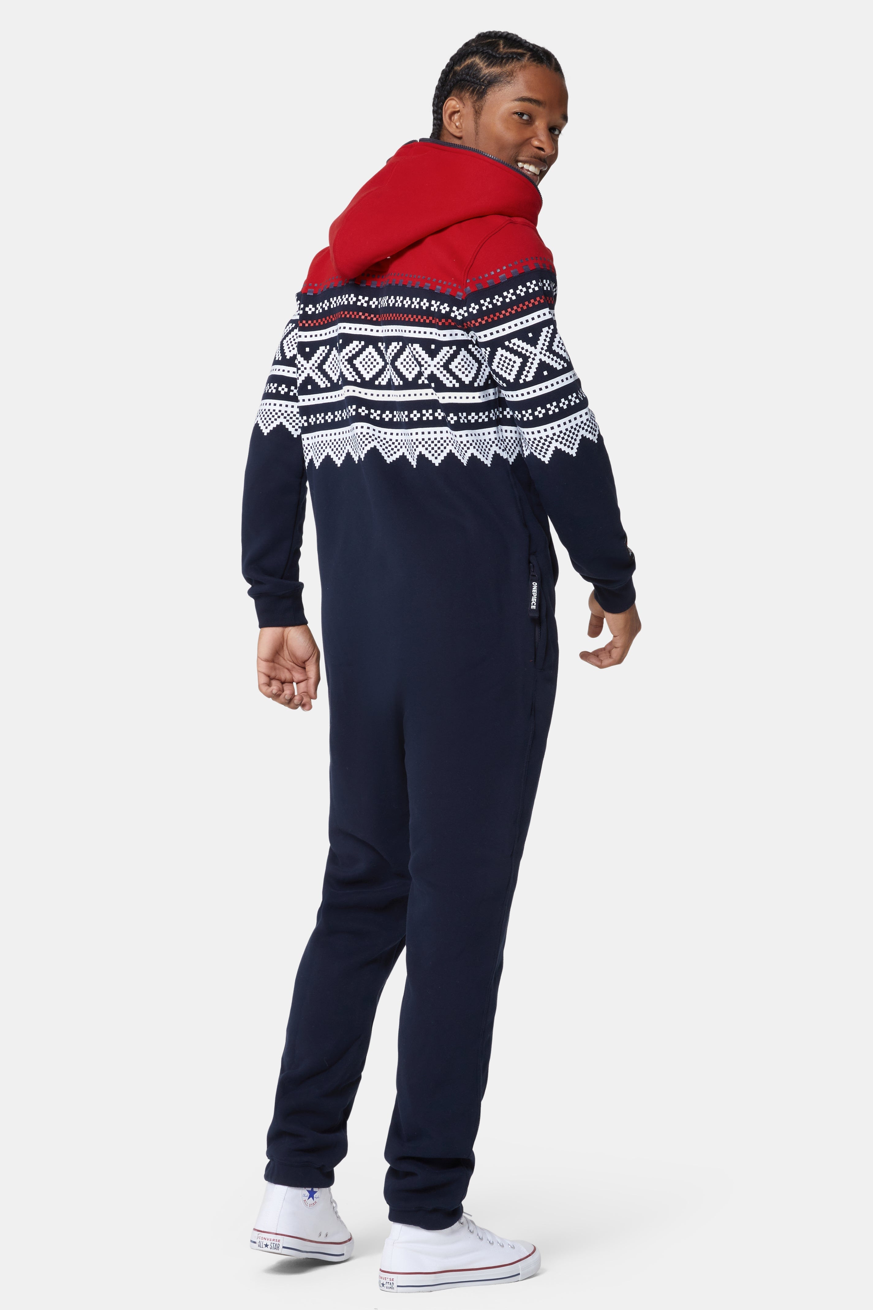 onepiece-marius-onesie-navy-mit-norweger-muster image 6