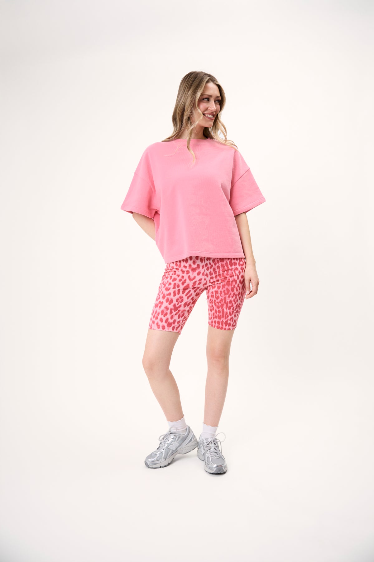 oh-april-karo-short-sleeve-sweater-light-pink-baumwolle image 3