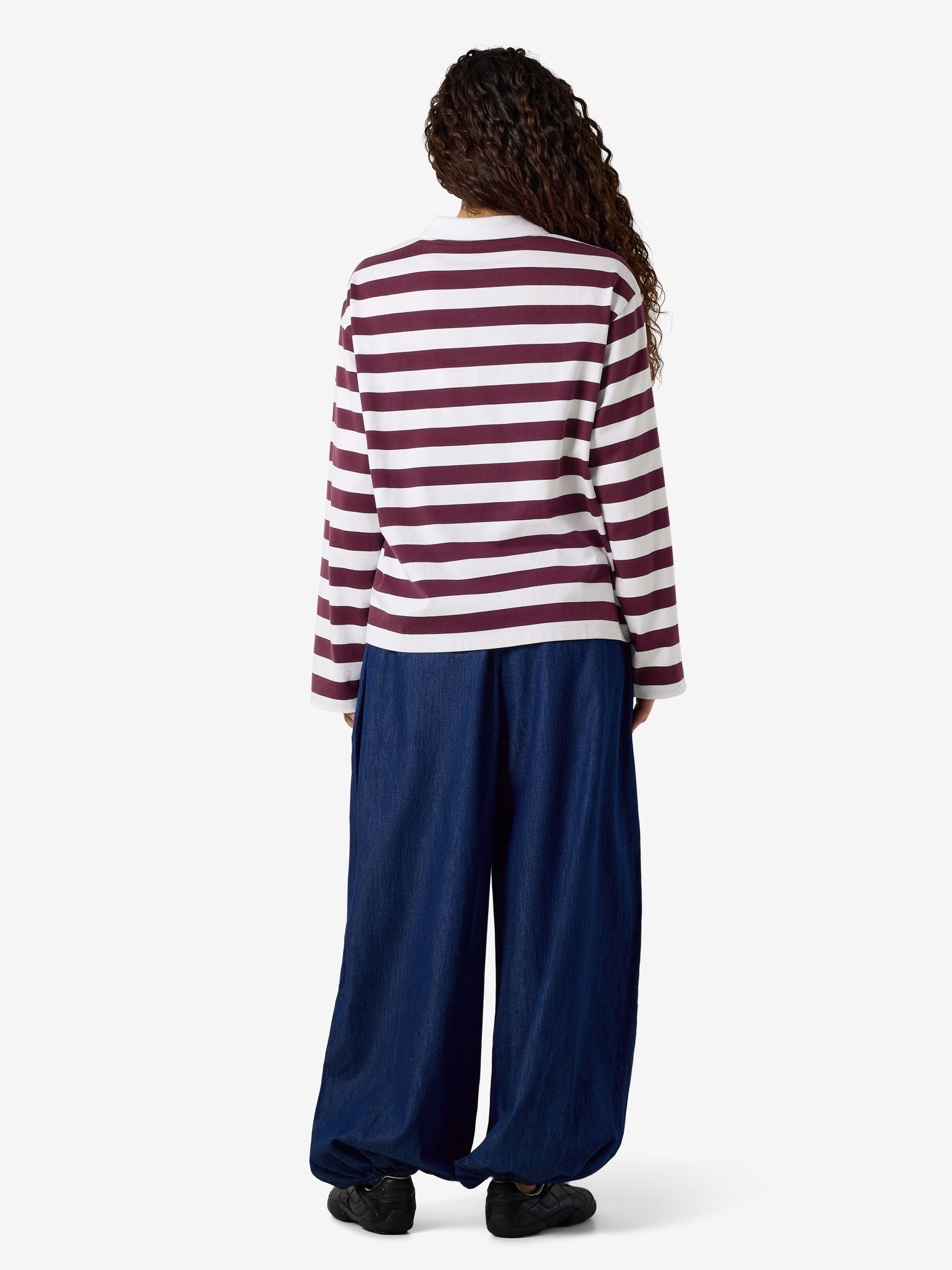 noisy-may-polo-langarmshirt-polokragen-relaxed-fit image 4