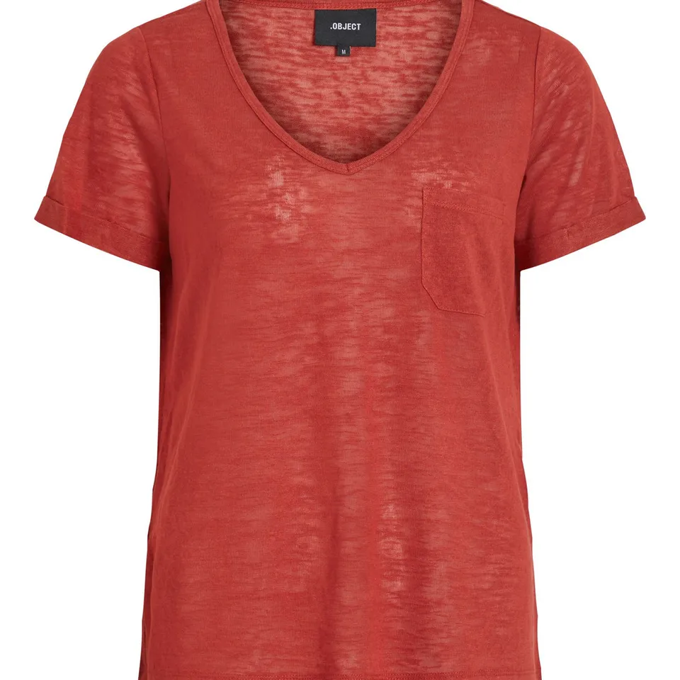 object-objtessi-t-shirt-v-ausschnitt-regular-fit image 1
