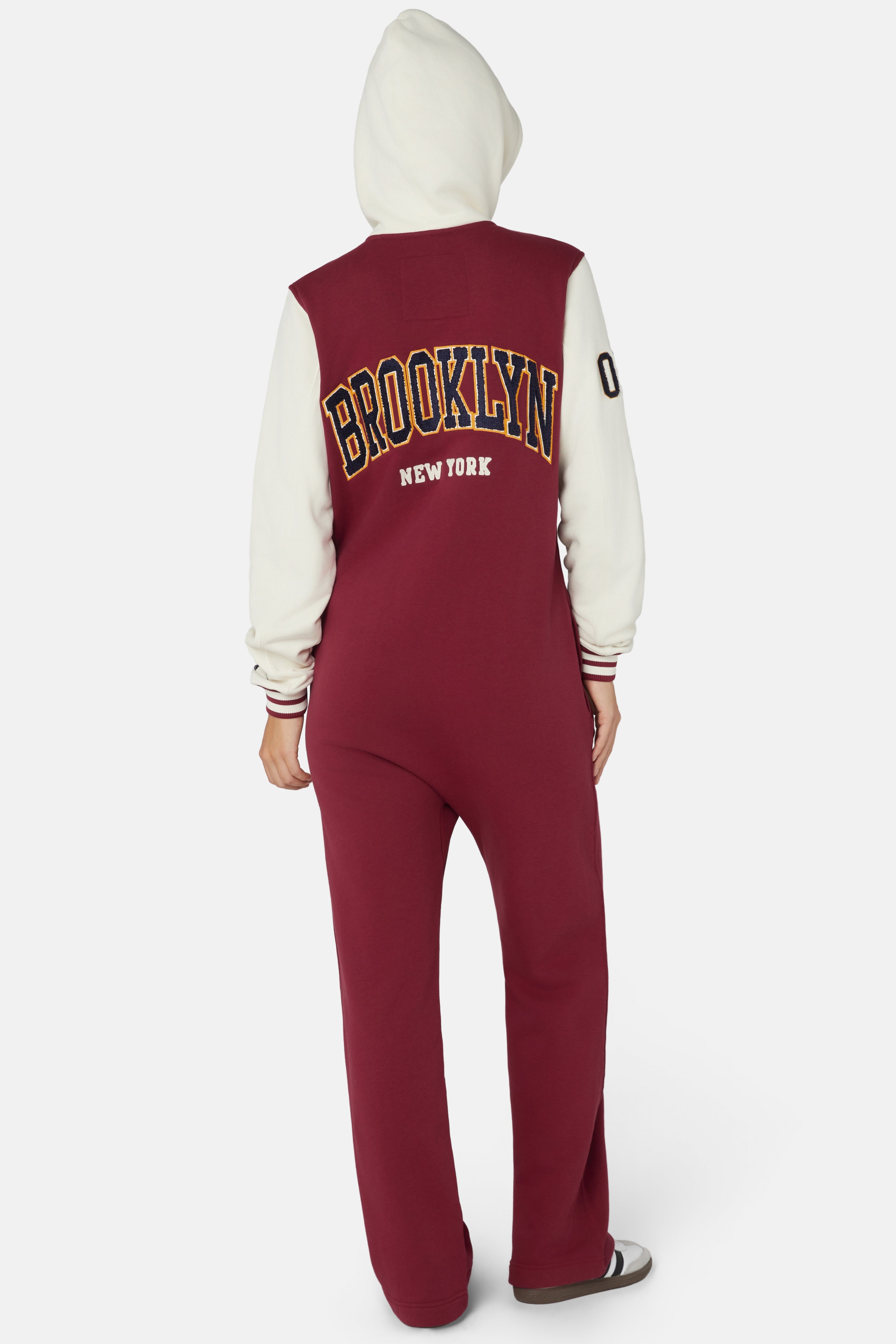 onepiece-university-jumpsuit-red-damen-overall-rot image 2