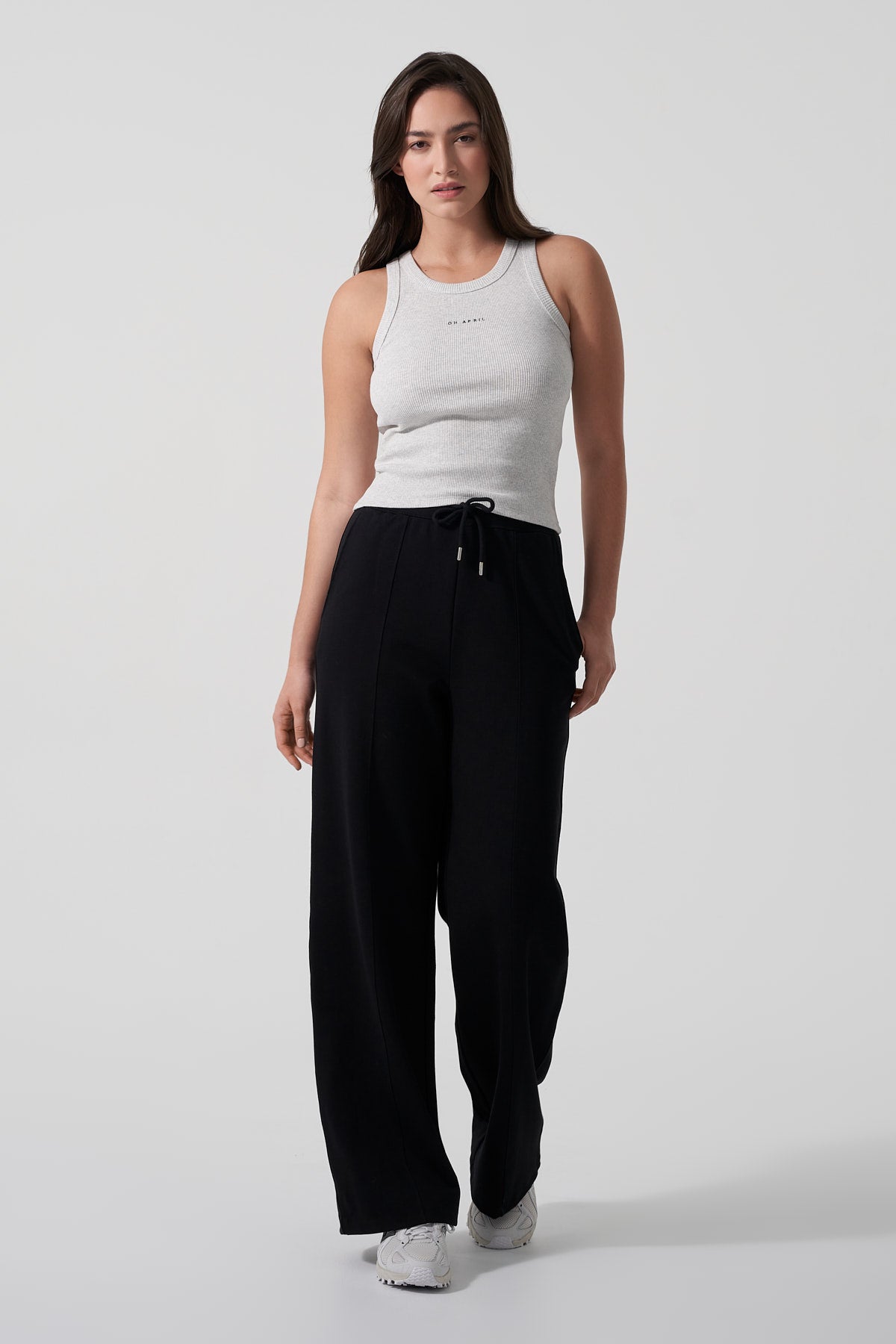 oh-april-dara-top-grey-enge-baumwolle-stickerei image 2