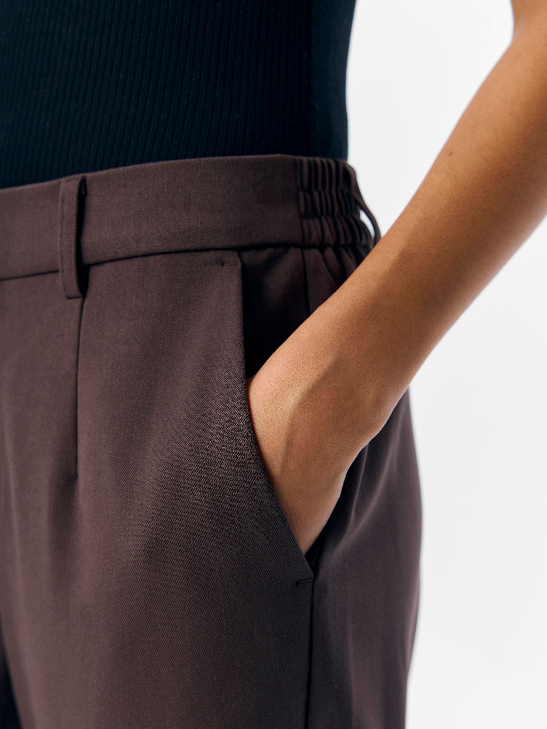 object-objlisa-bundfaltenhose-cropped-slim-fit-stretch image 5
