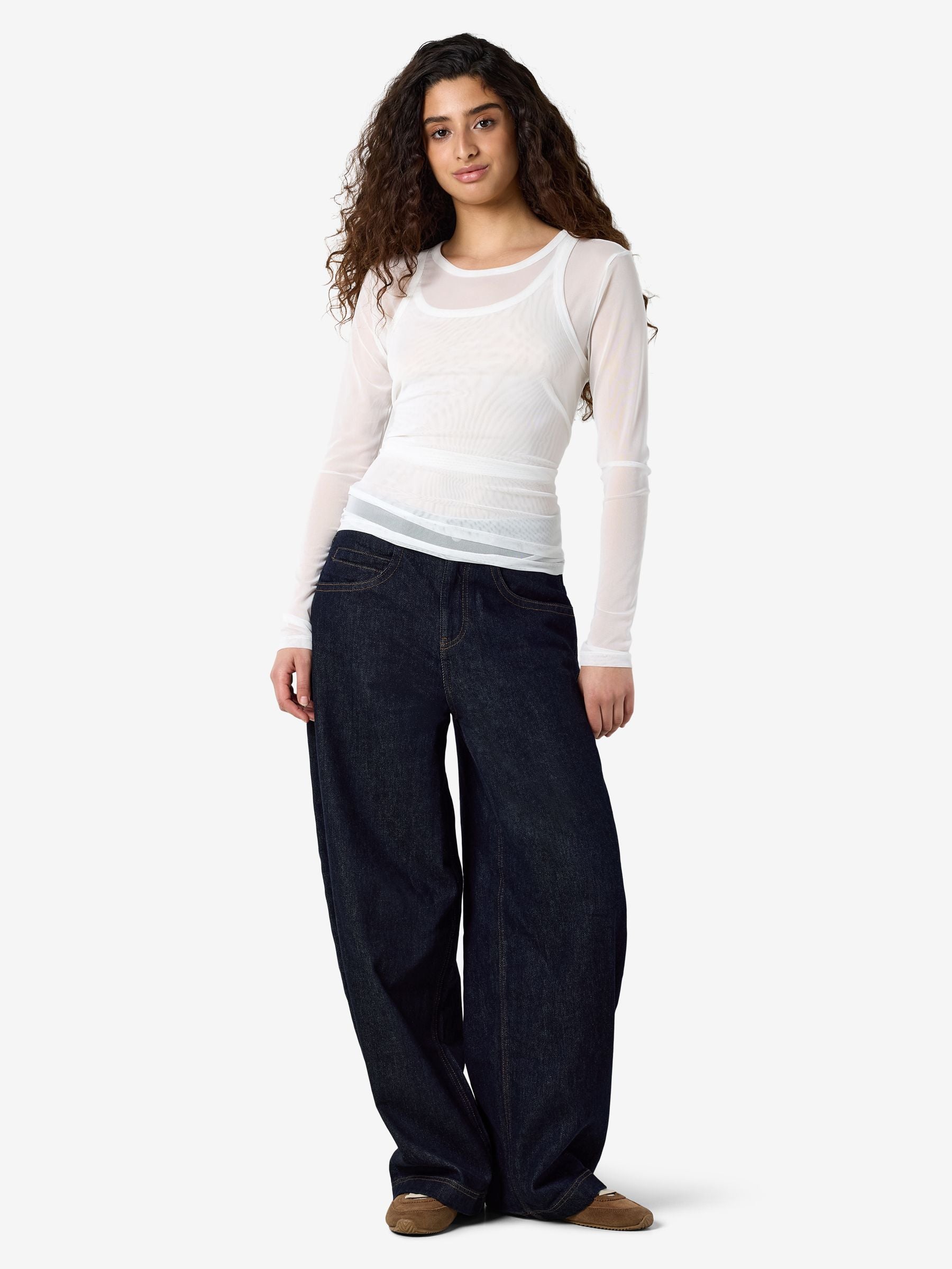 noisy-may-nmjudith-mesh-langarmtop-damen image 3