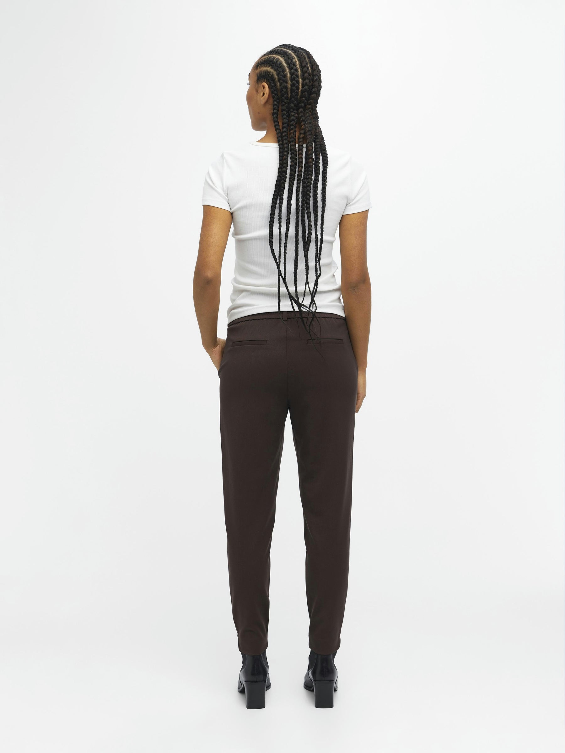 object-objlisa-slim-cropped-stoffhose-mid-waist-stretch-6 image 3