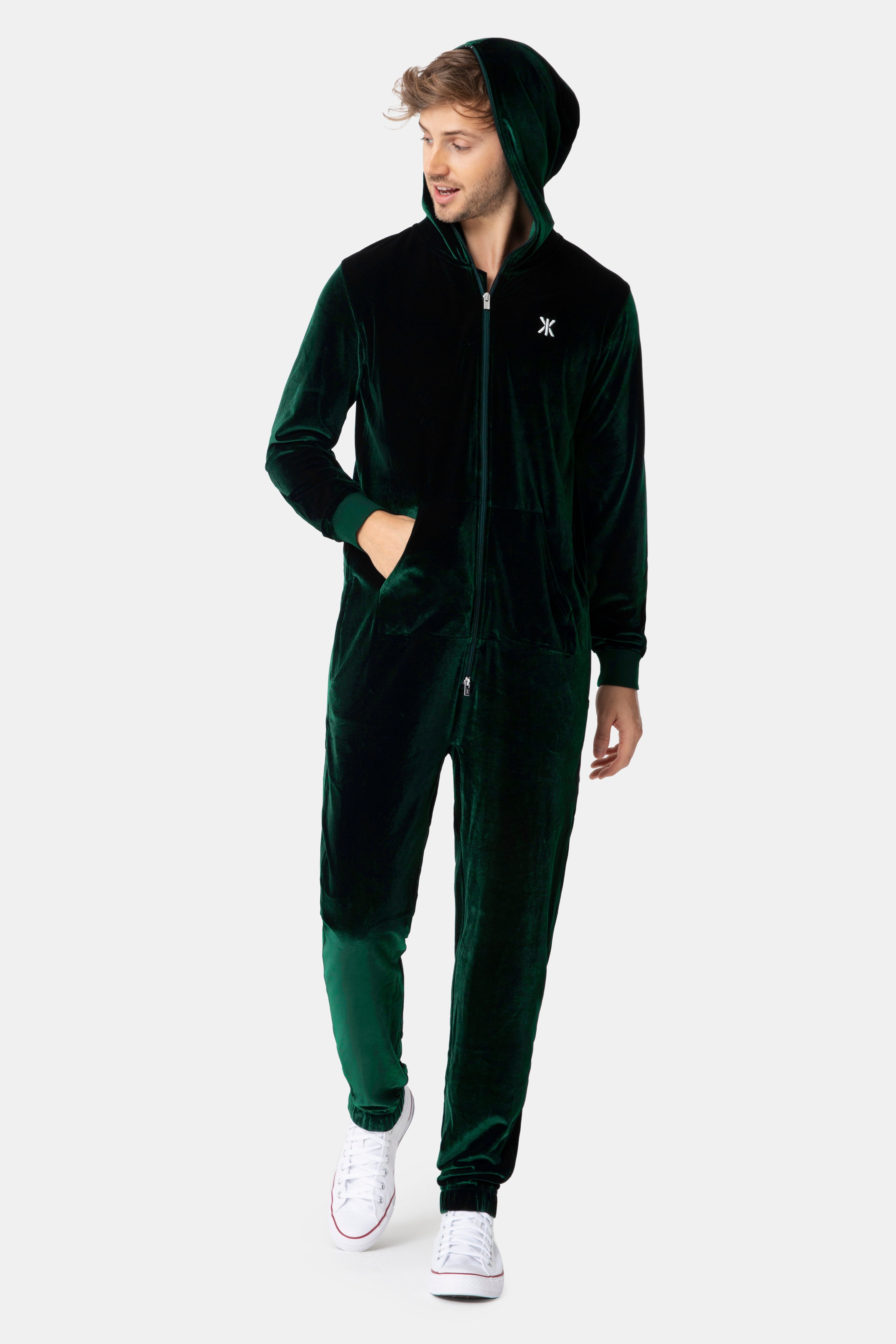 onepiece-original-velour-jumpsuit-overall-gr-n-velours image 8