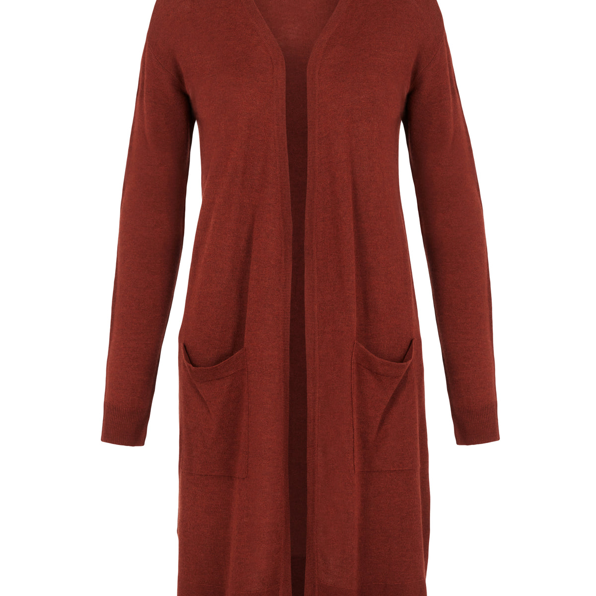 noisy-may-strickjacke-lang-cardigan-ohne-verschluss-viskose image 1