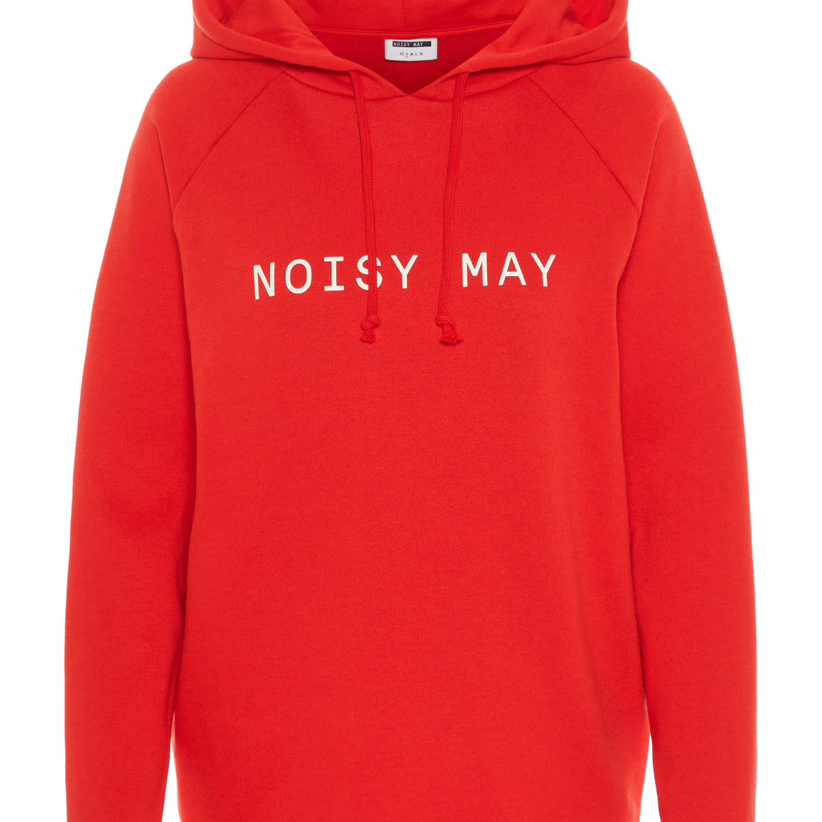 noisy-may-hoodie-loose-fit-mit-print-weich image 1