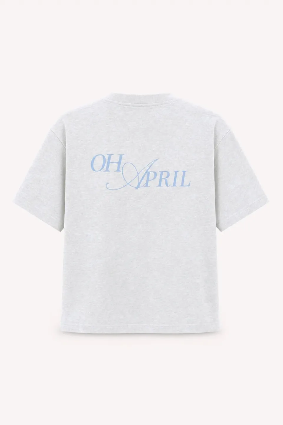 oh-april-ella-boxy-t-shirt-grey-melange-print image 1