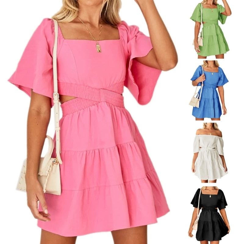 arys-barbie-shy-velvet-minikleid-dunkelrosa-s image 6