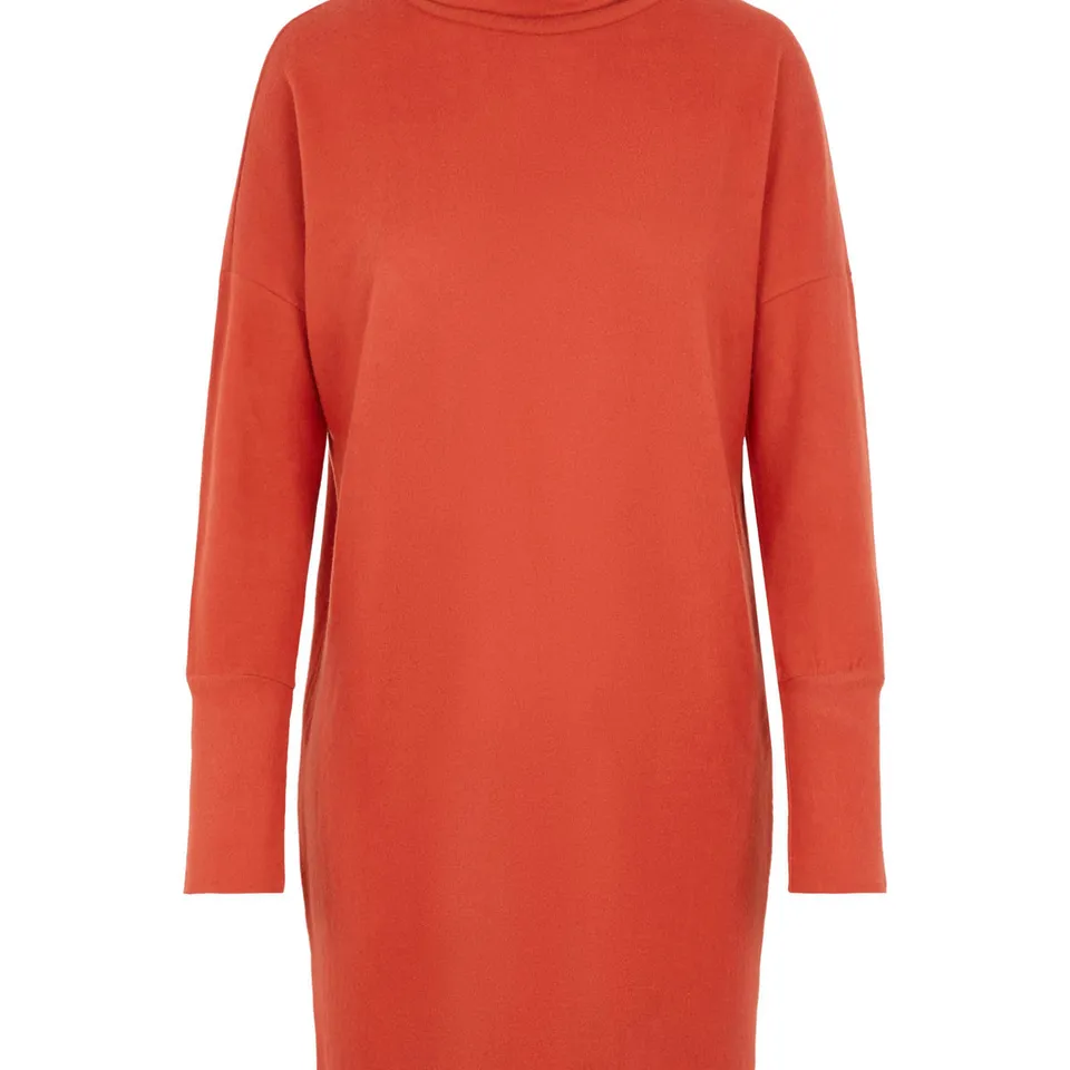 noisy-may-dresses-kurzes-kleid-sweatkleid-stehkragen-stretch image 1