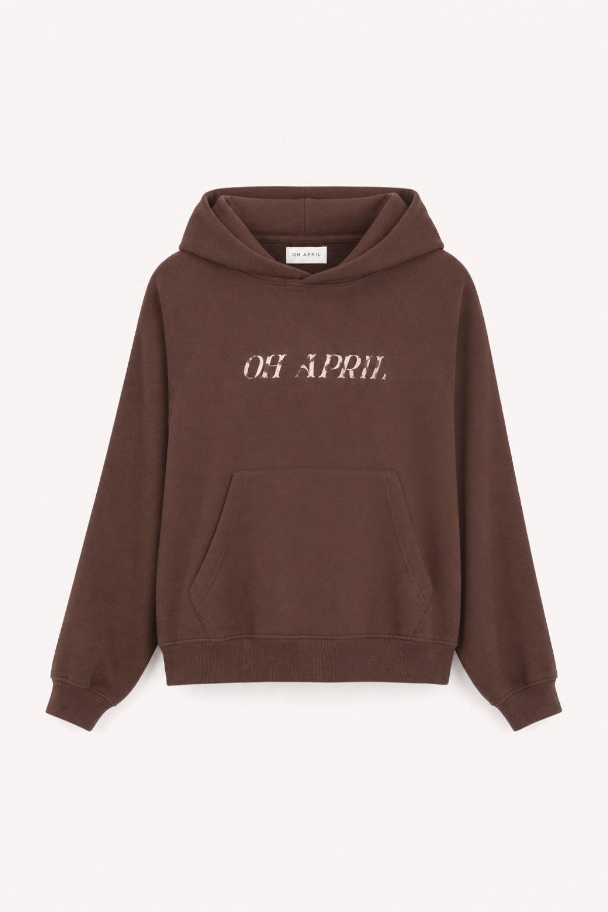 oh-april-bf-hoodie-raglan-cow-dark-brown-oversized image 6