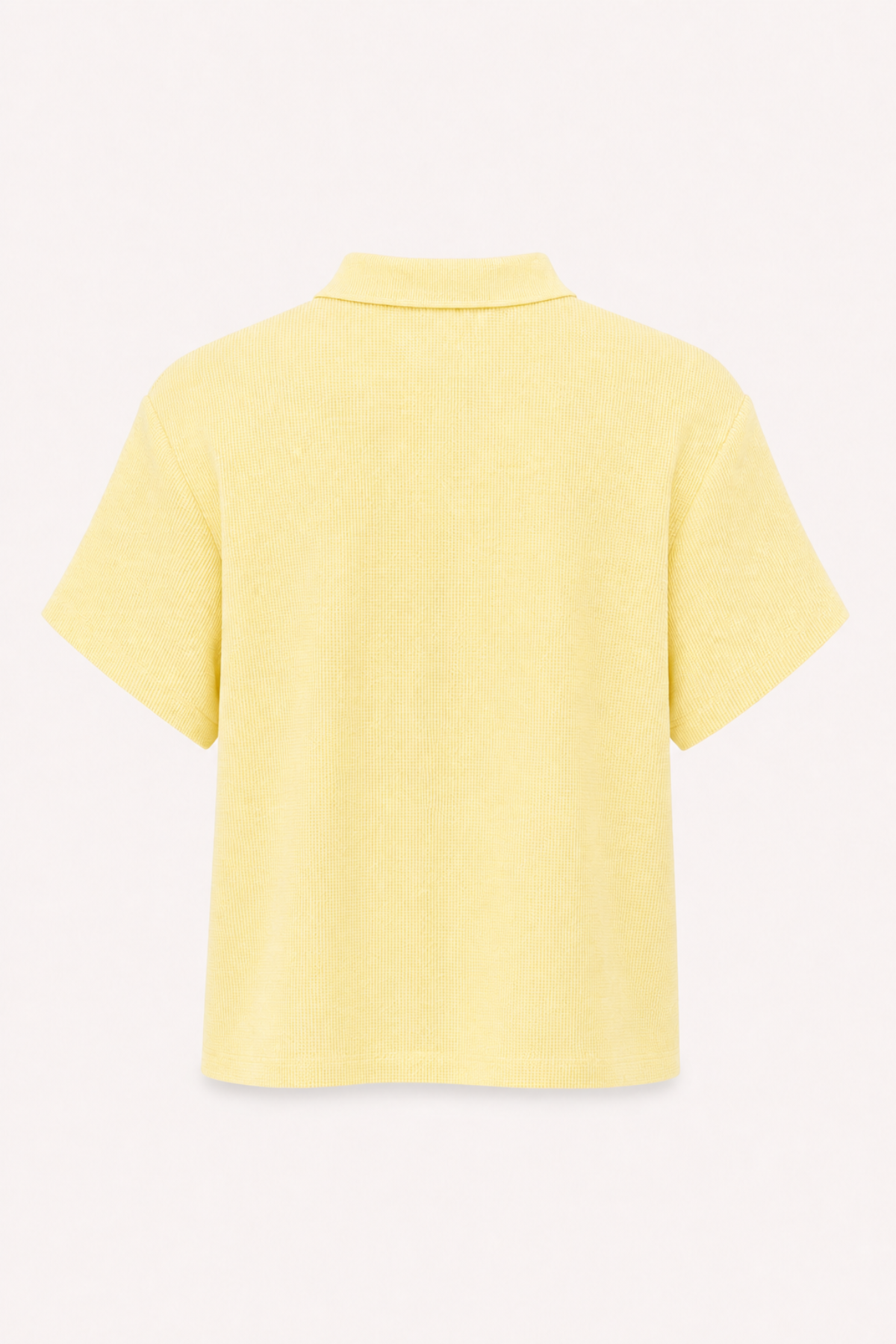oh-april-noa-piqu-polo-butter-yellow-regular-fit image 8