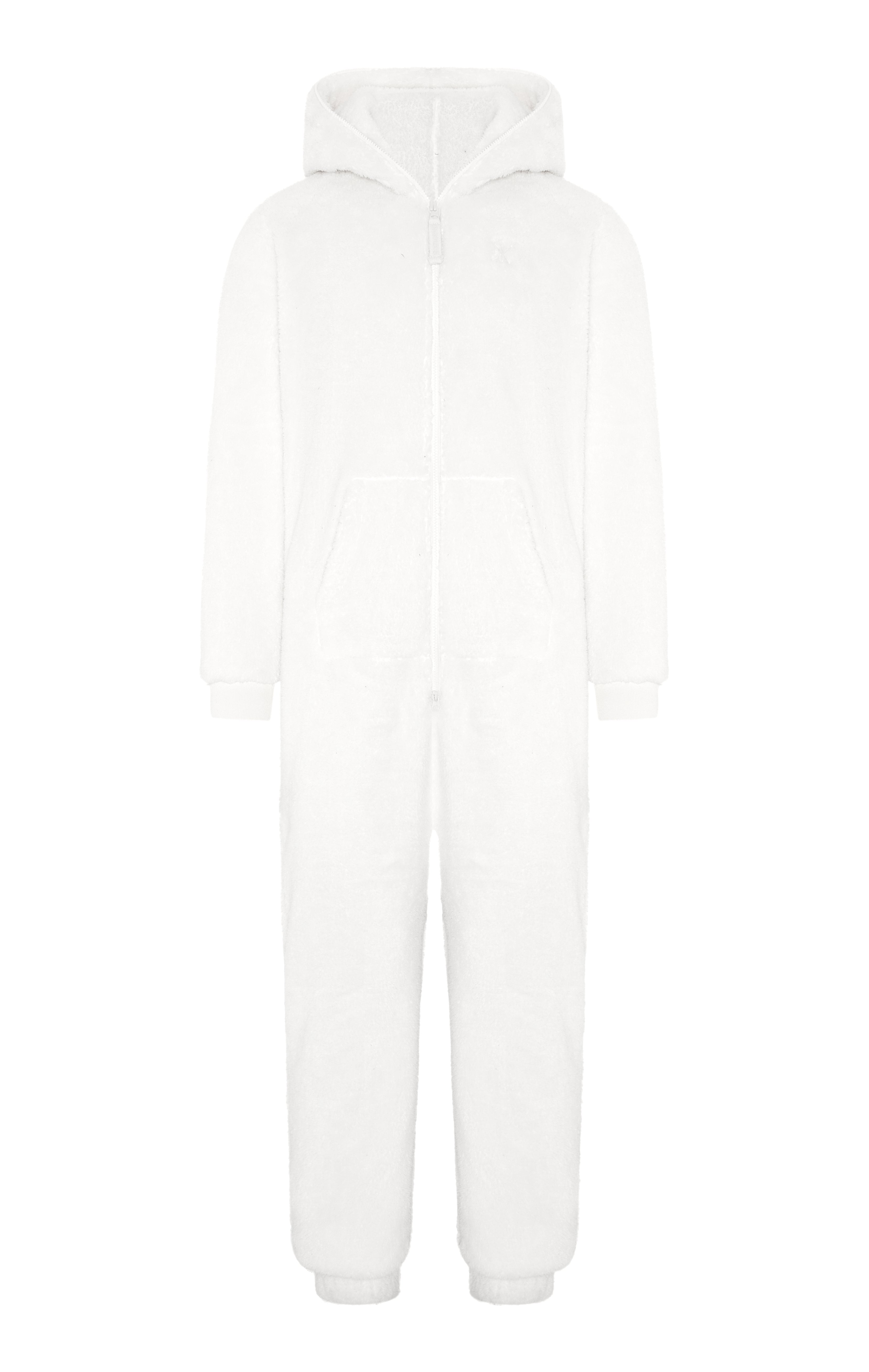 onepiece-the-puppy-jumpsuit-fleece-overall-off-white image 1
