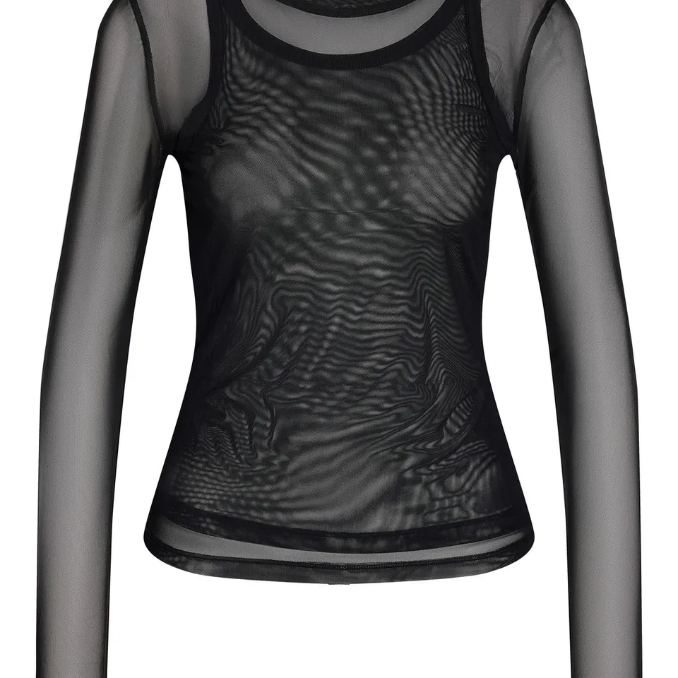 noisy-may-njudith-mesh-top-langarm-doppellagig-tanktop image 1
