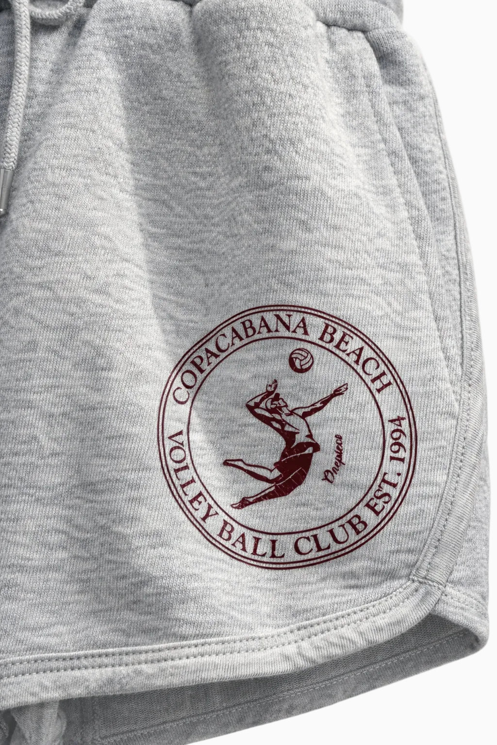 onepiece-sporty-basic-short-female-jumpsuit-grey-melange image 4