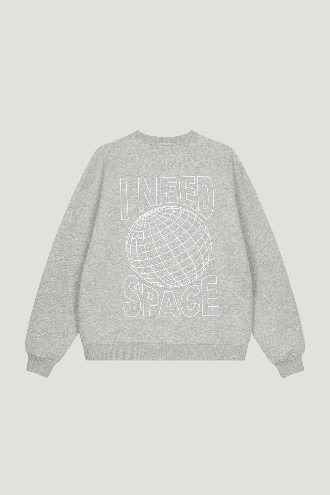 oh-april-oversized-sweater-space-grey-melange-print image 1