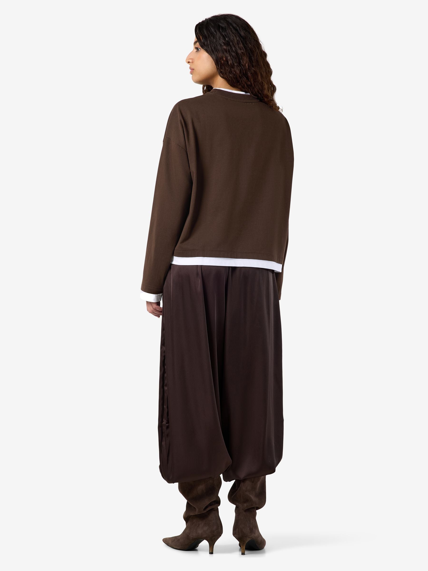 noisy-may-langarmshirt-crewneck-double-layer-melange image 4