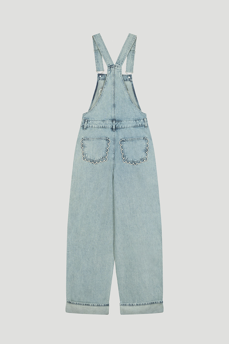 oh-april-solei-denim-overall-light-blue-wash-regular image 5
