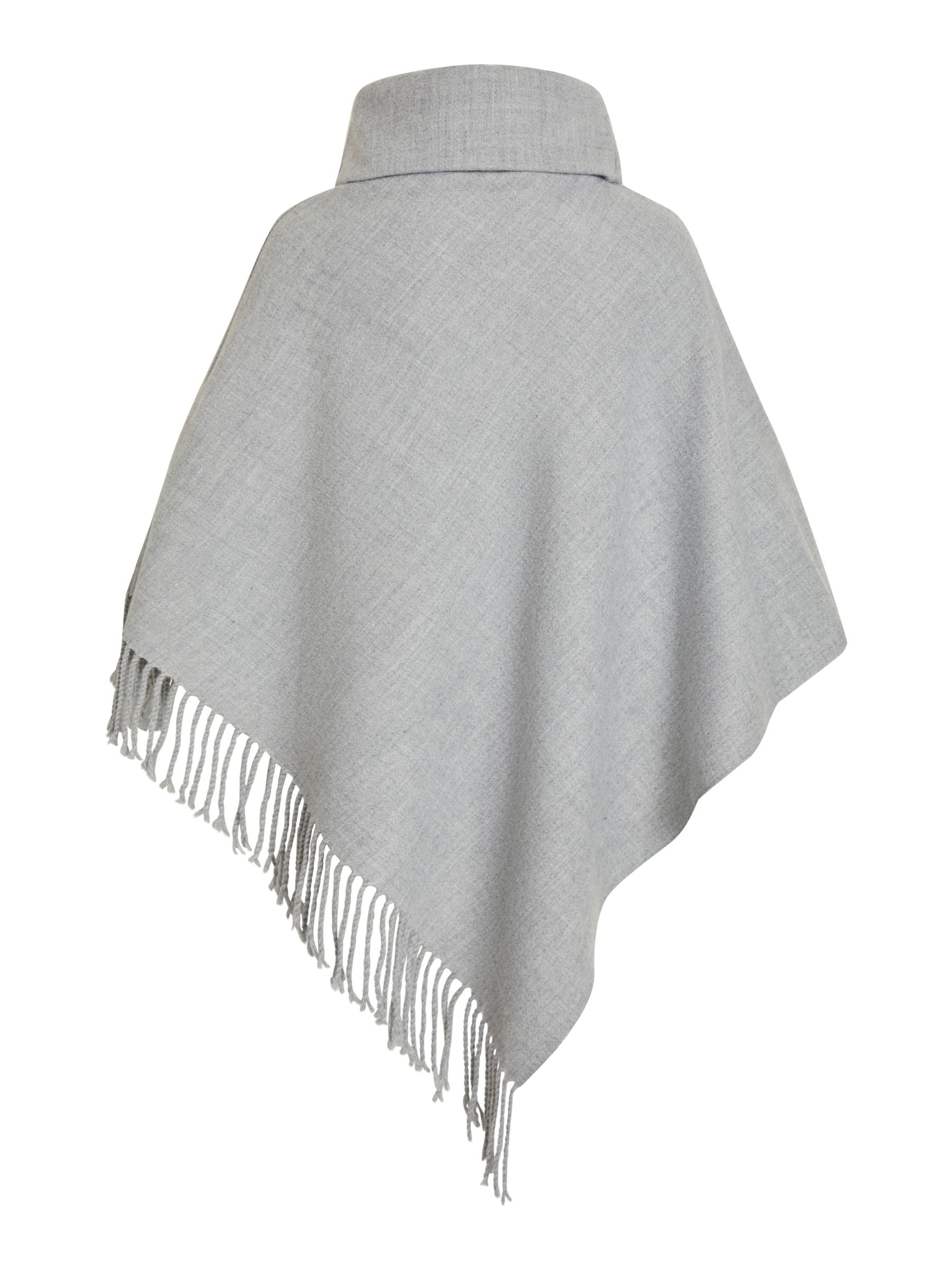 object-poncho-rollkragen-damen-wolle-90cm image 2
