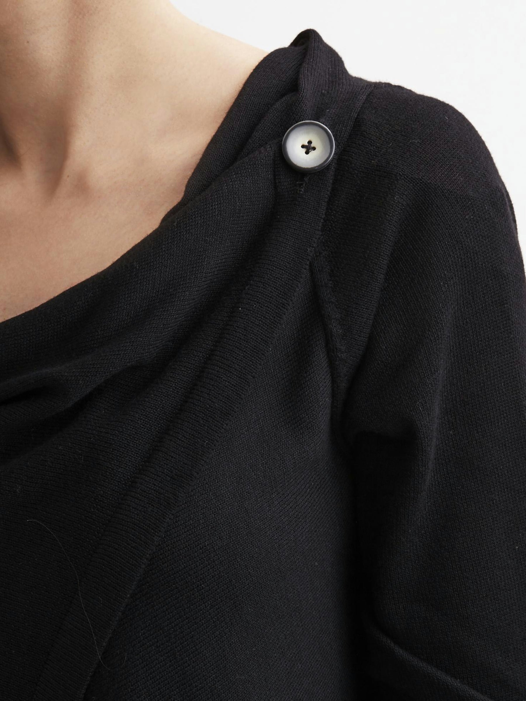 object-wrap-strick-cardigan-wasserfall-knopf-langarm image 7