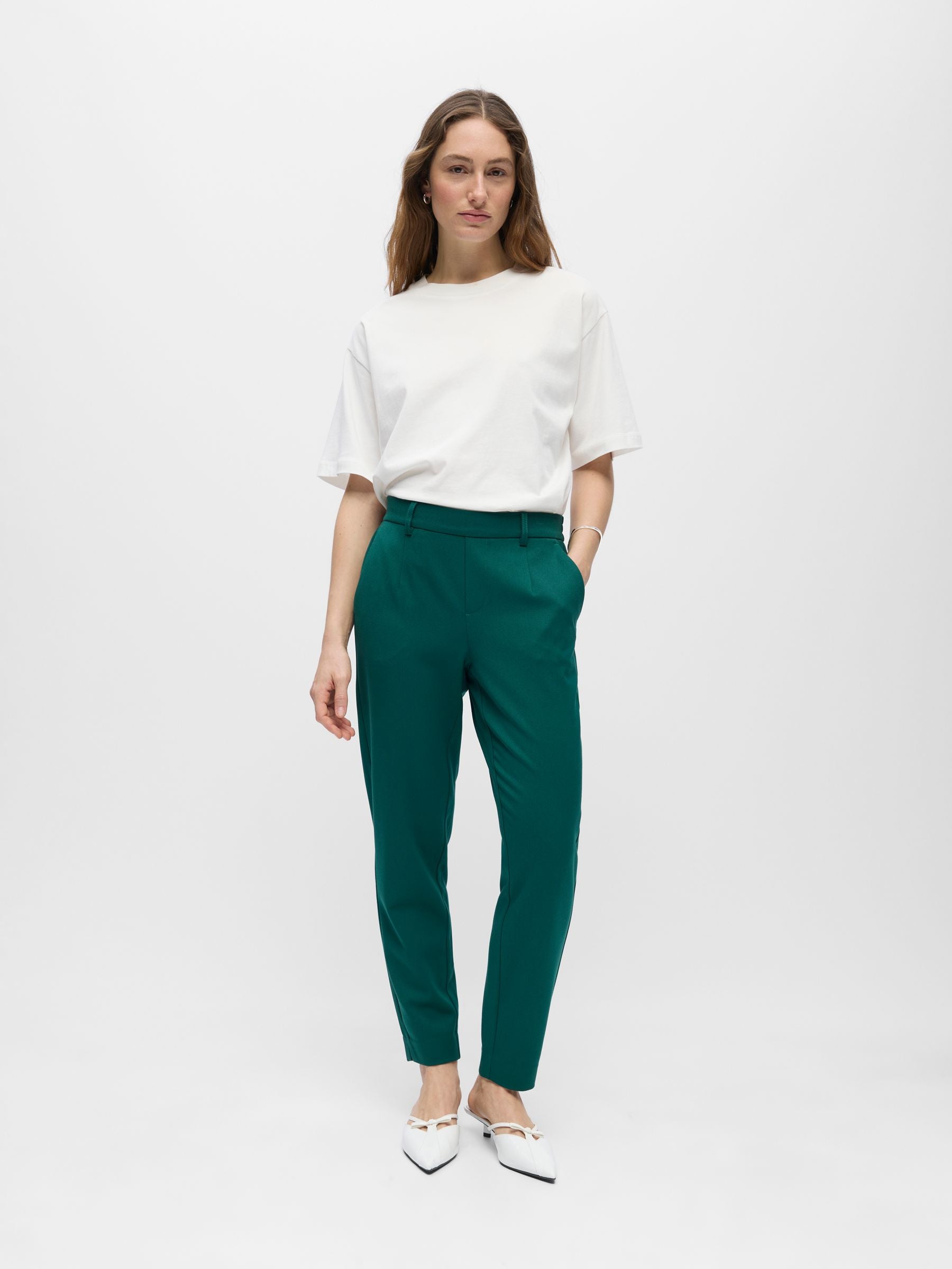 object-objlisa-hose-cropped-slim-fit-stretch-2 image 4