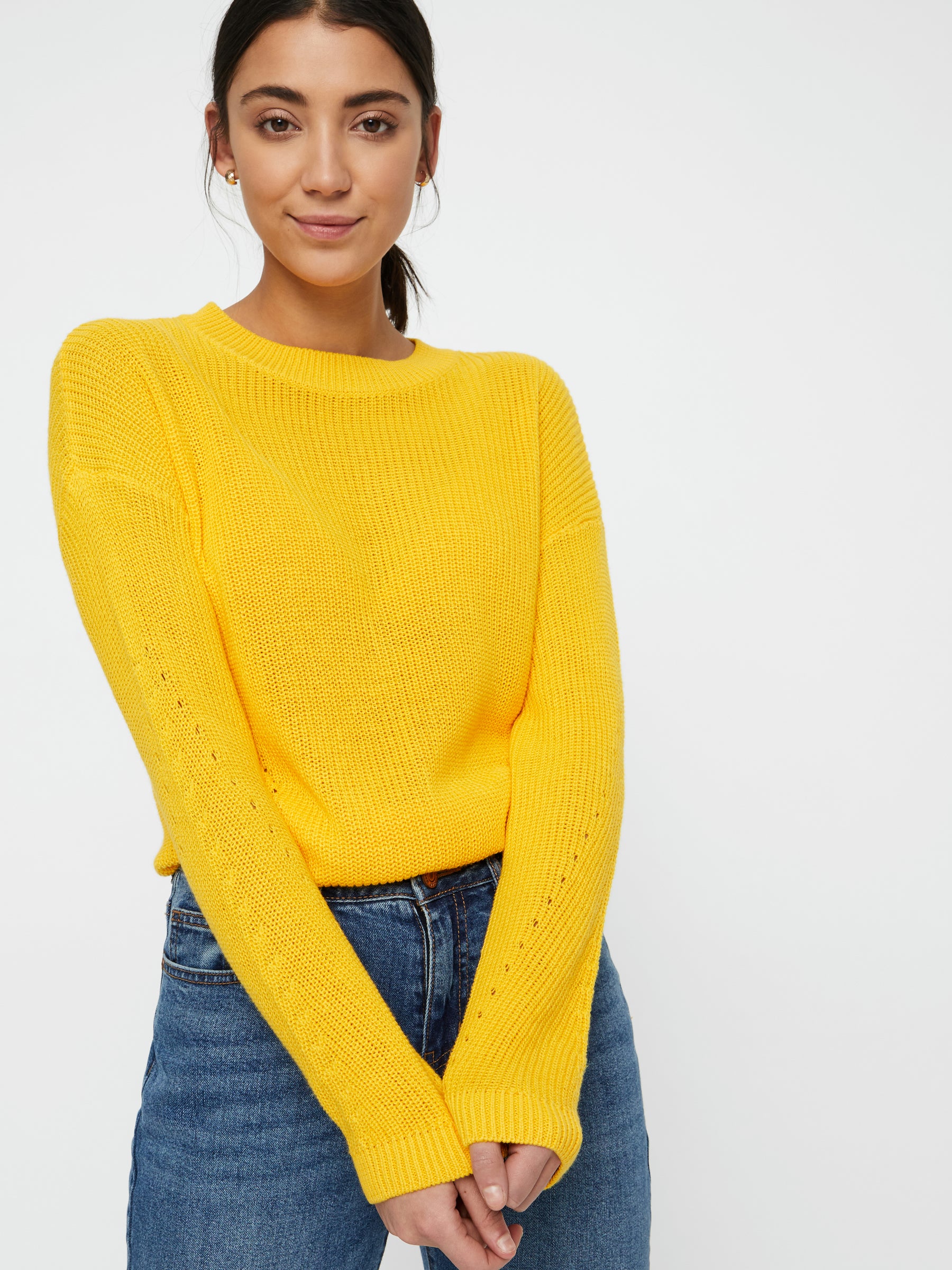 noisy-may-blusa-strickbluse-langarm-locker-58-cm image 5