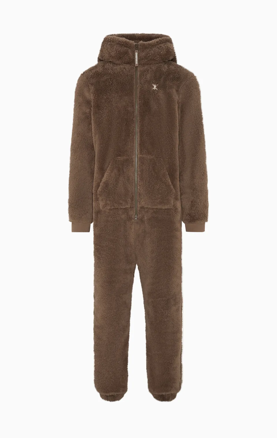 onepiece-puppy-jumpsuit-3-0-onesie-taupe-warmer-fleece image 1